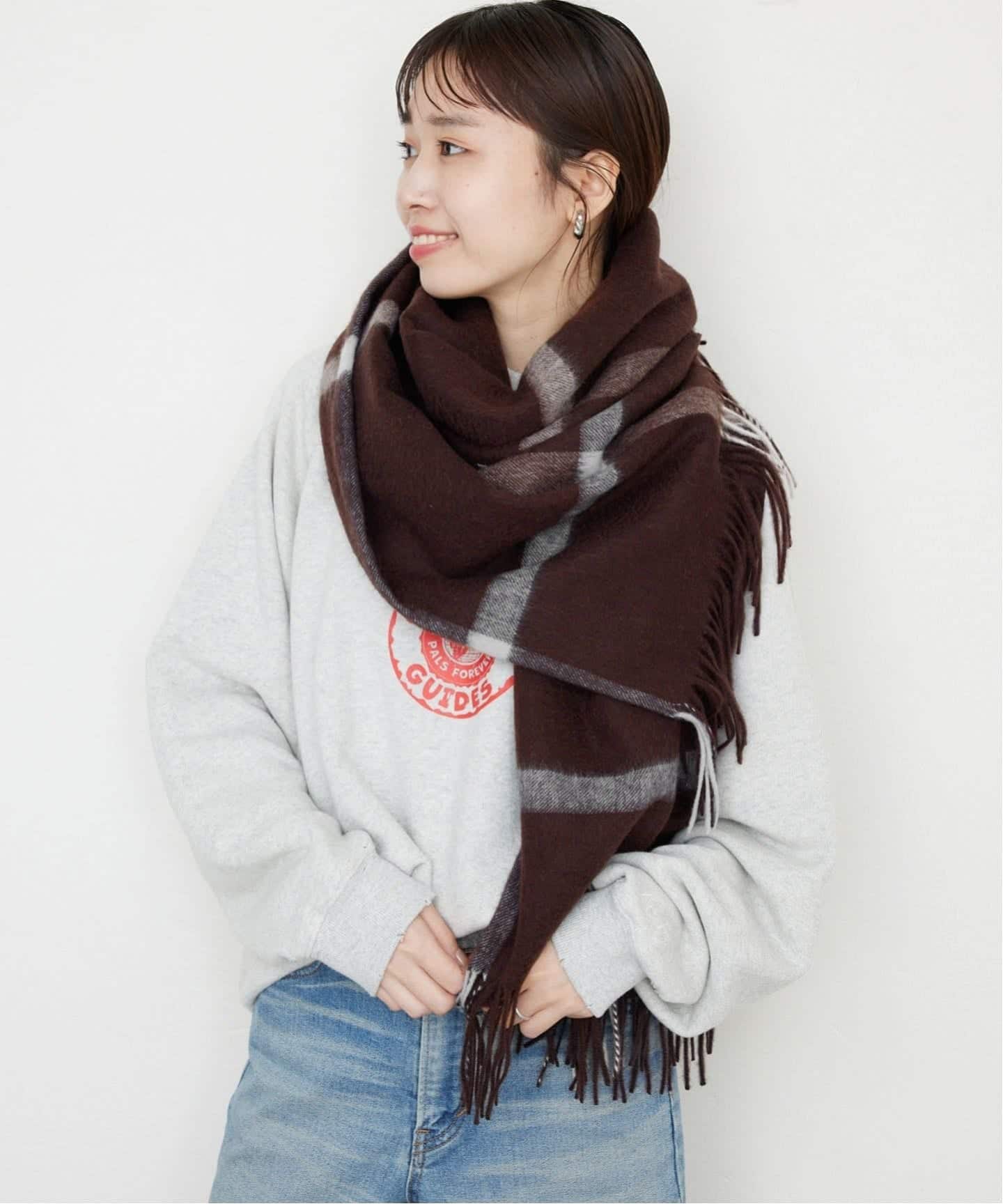 イエナ　Begg for IENA ストール　ツイードミルストール　クラスカ 追加予約》TWEED MILL/ツイードミル ストール（ストール