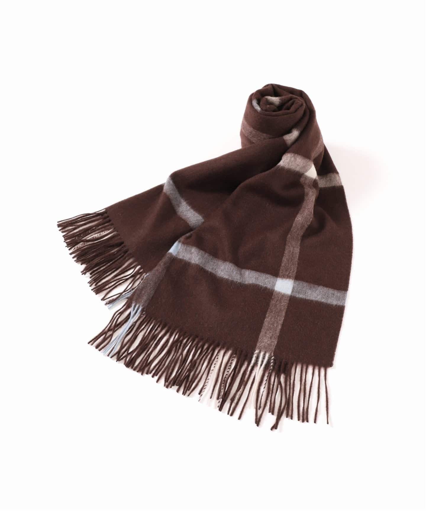 slobe iena TWEEDMILL ウール チェックストール 新品タグ付き 追加予約》TWEED MILL/ツイードミル ストール（ストール