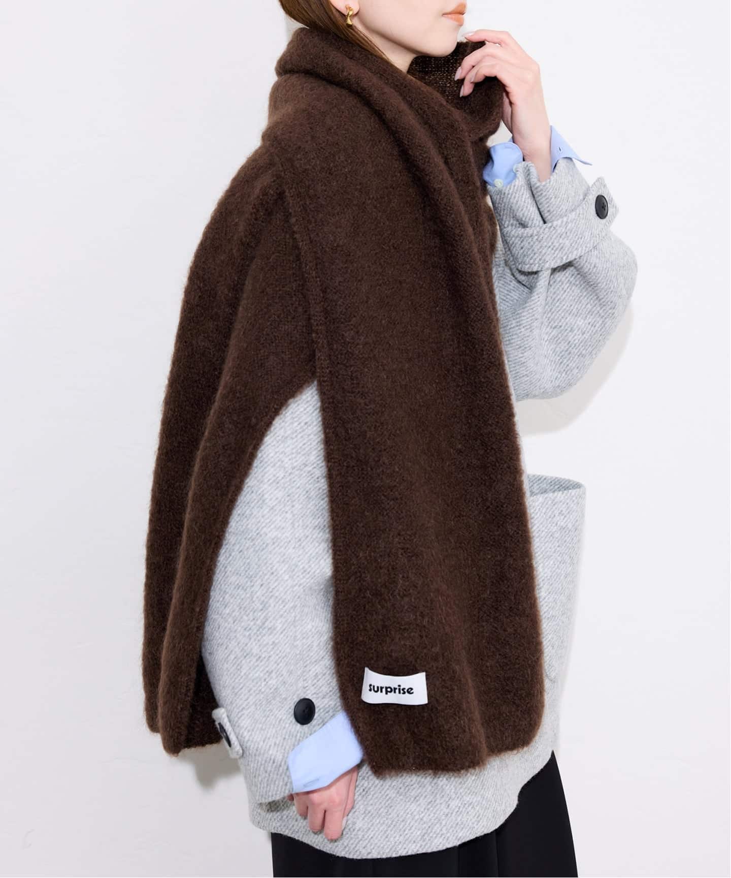 小物 SLOBE IENAsurprise MOHAIR SCARF 追加》surprise/サプライズ ストール MOHAIR SCARF DONNA（ストール