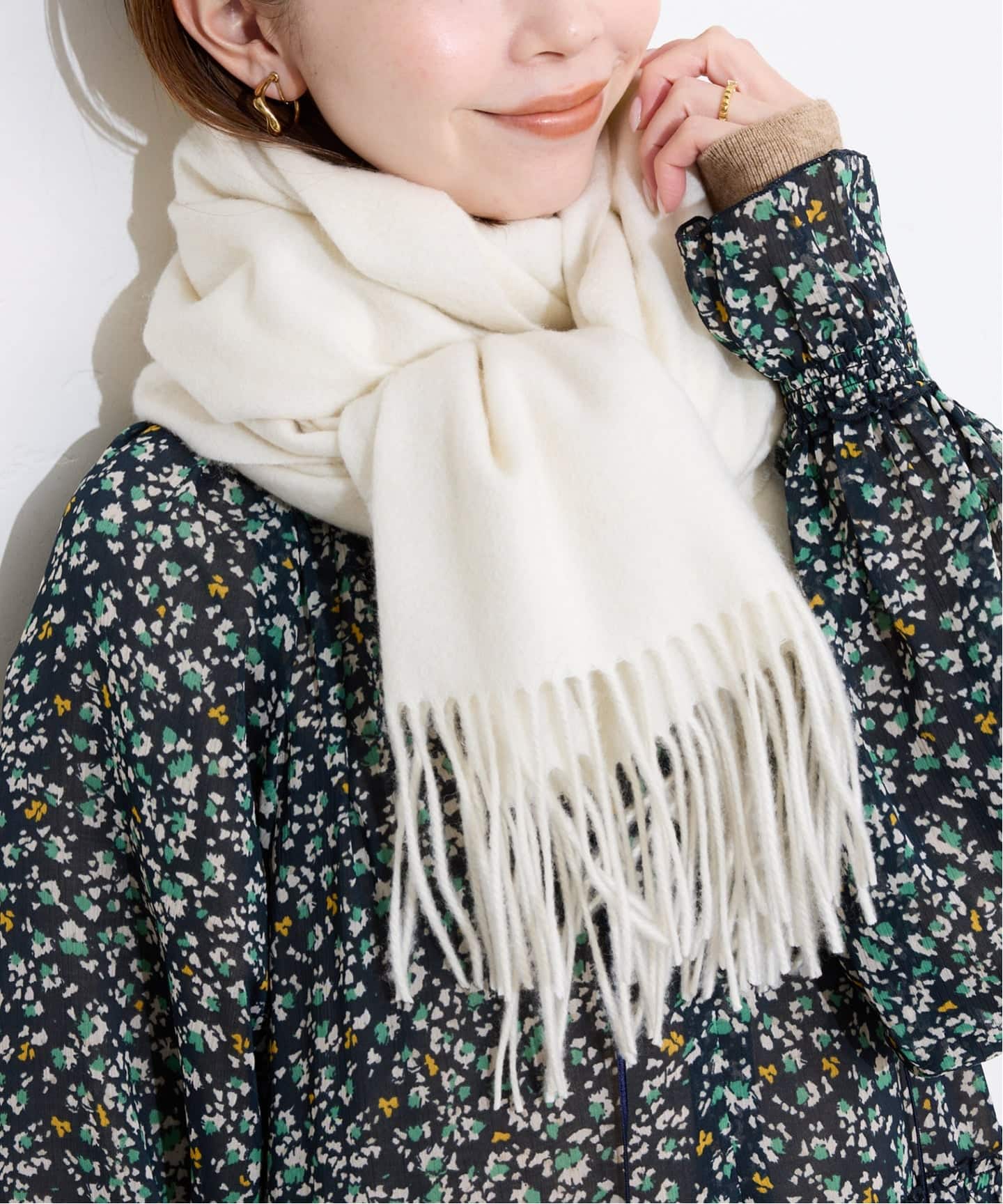 IENA カシミヤストール IENA（イエナ）の「【IENA】カシミヤ ストール（マフラー）」 - WEAR