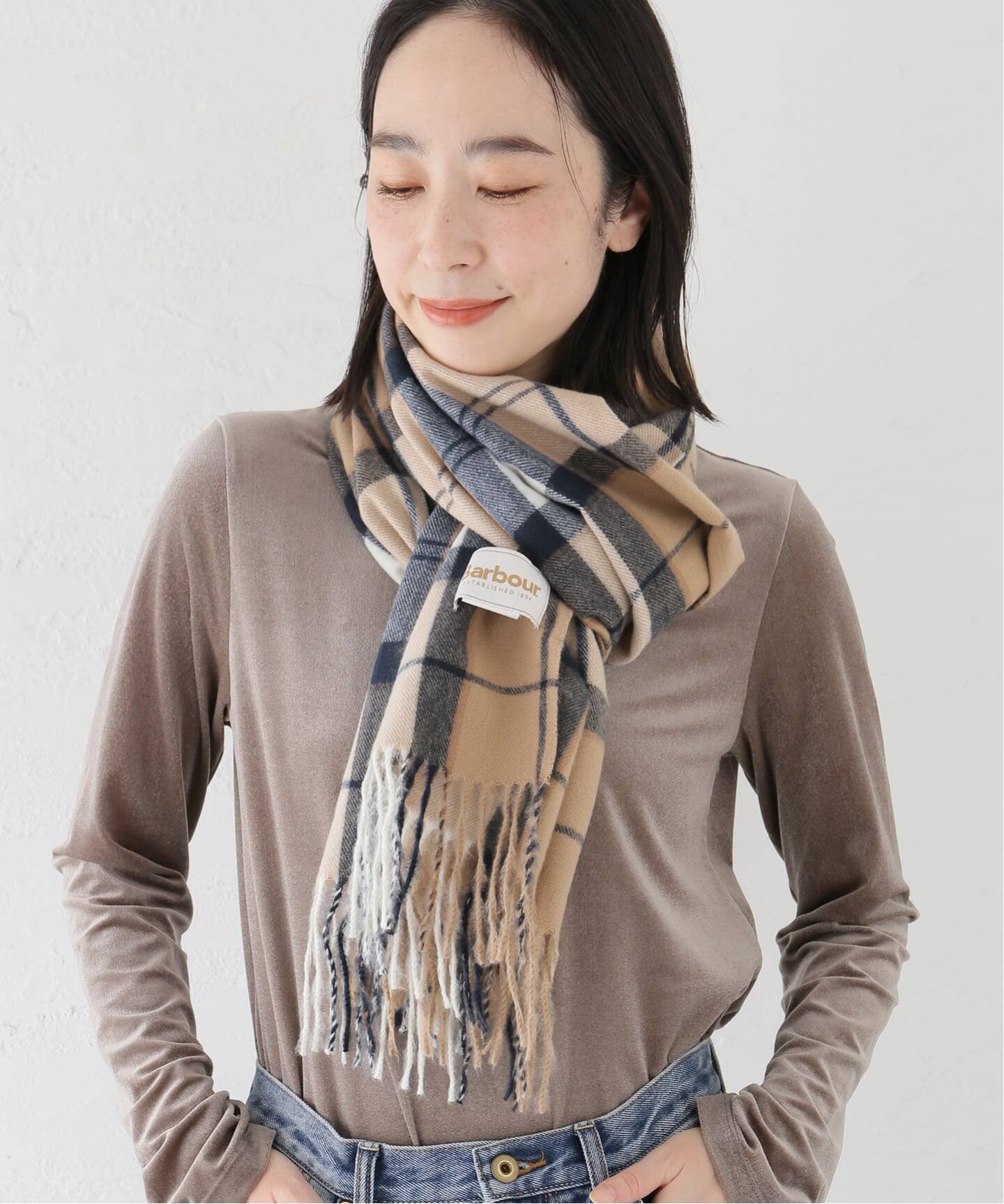 Barbour/バブアー hailestartan scarf LSC0426BR52（マフラー）｜SLOBE