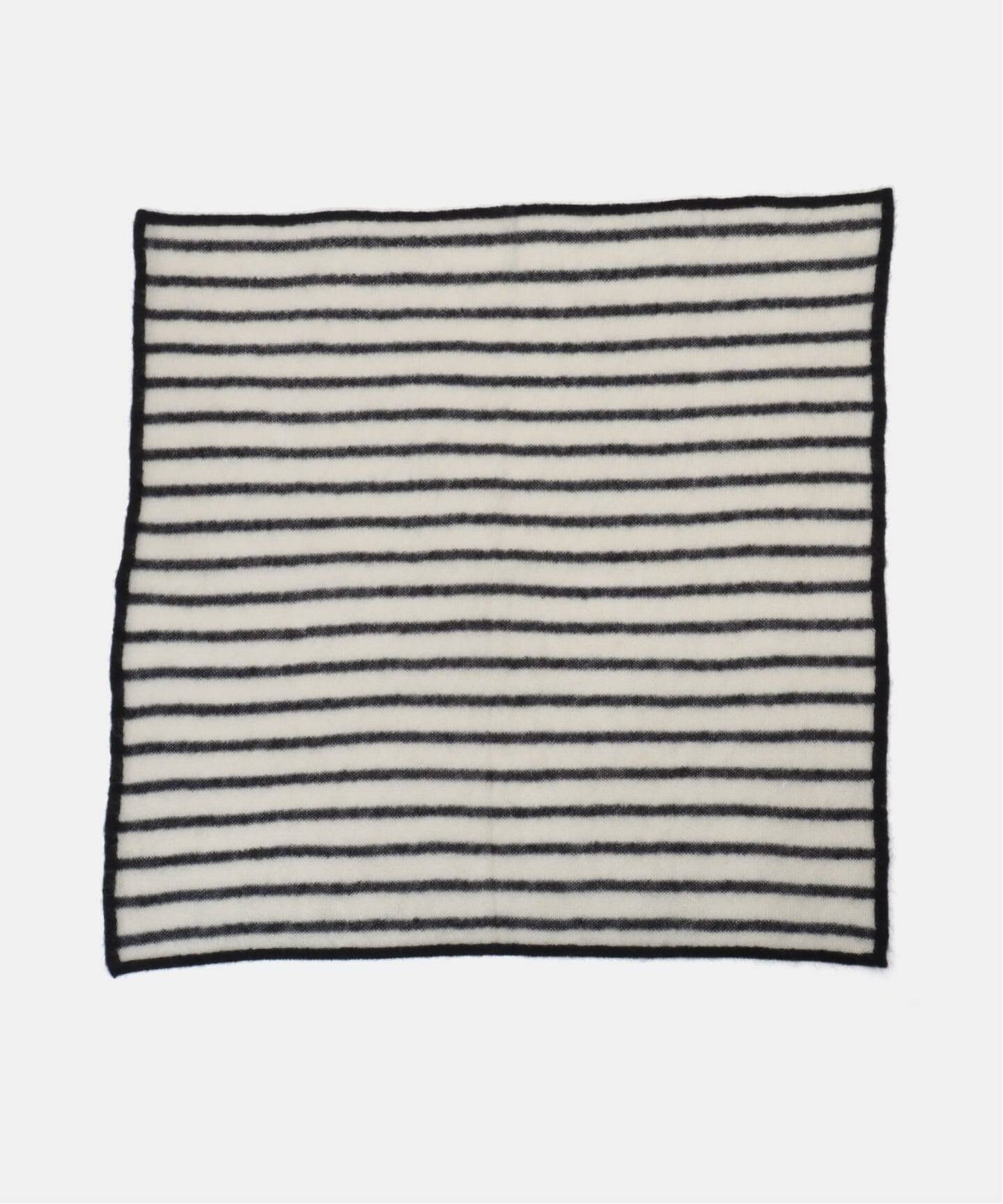 ASAUCE MELER / アソースメレ HAIRY BORDER スカーフ（ストール