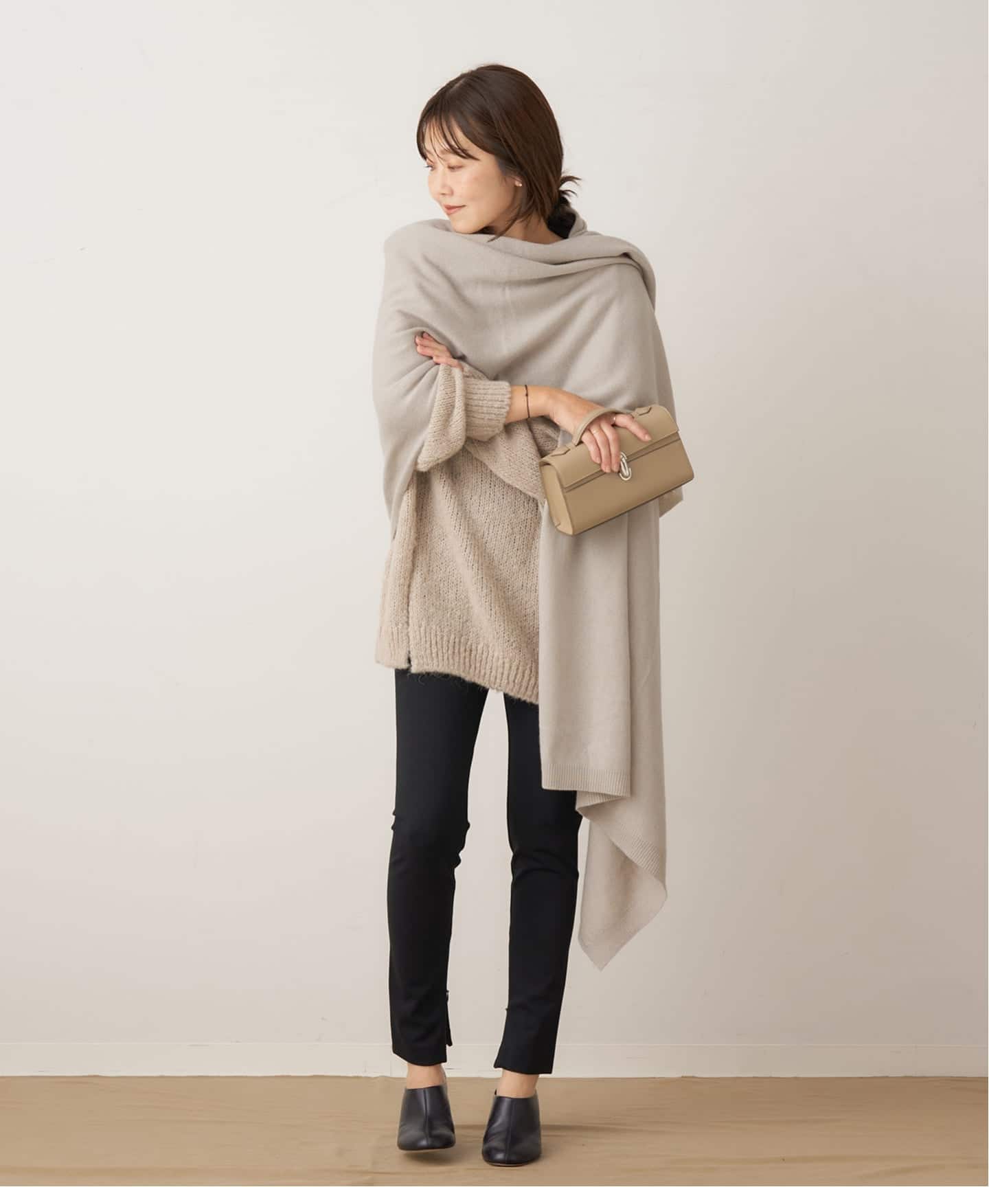 予約》ASAUCE MELER / アソースメレ MG KNIT ストール（ストール