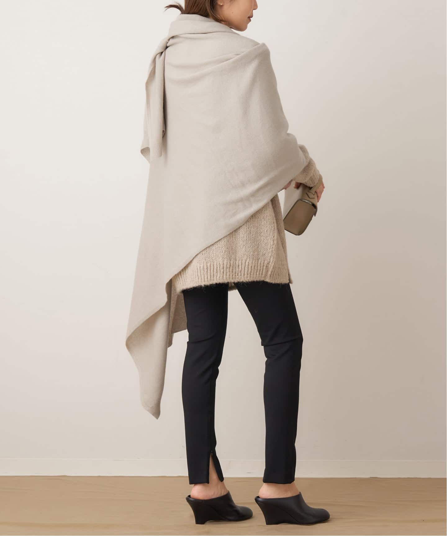 ASAUCE MELER / アソースメレ MG KNIT ストール（ストール）｜Plage