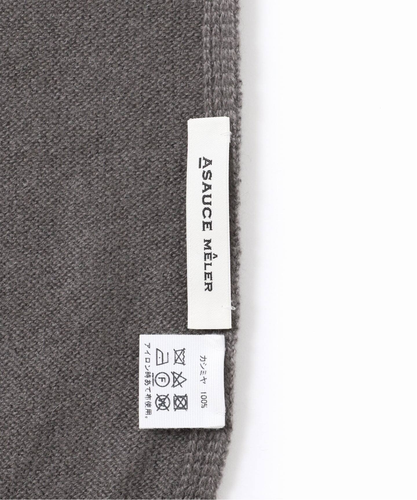 ASAUCE MELER / アソースメレ MG KNIT ストール（ストール）｜Plage