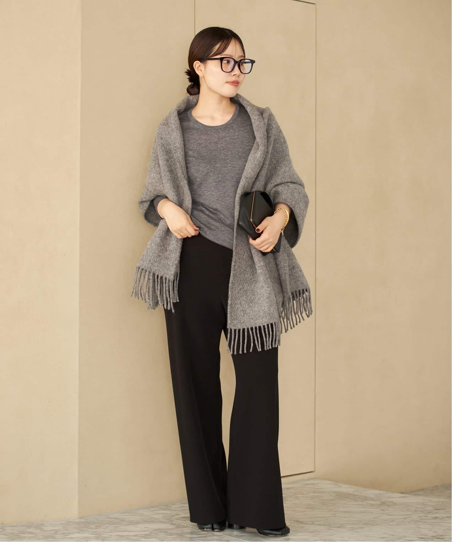 ■plage■ラブアンカンクリ■PocketShawlUniショール■ストール■ 予約》LAPUAN KANKURIT / ラプアンカンクリ POCKET SHAWL UNI