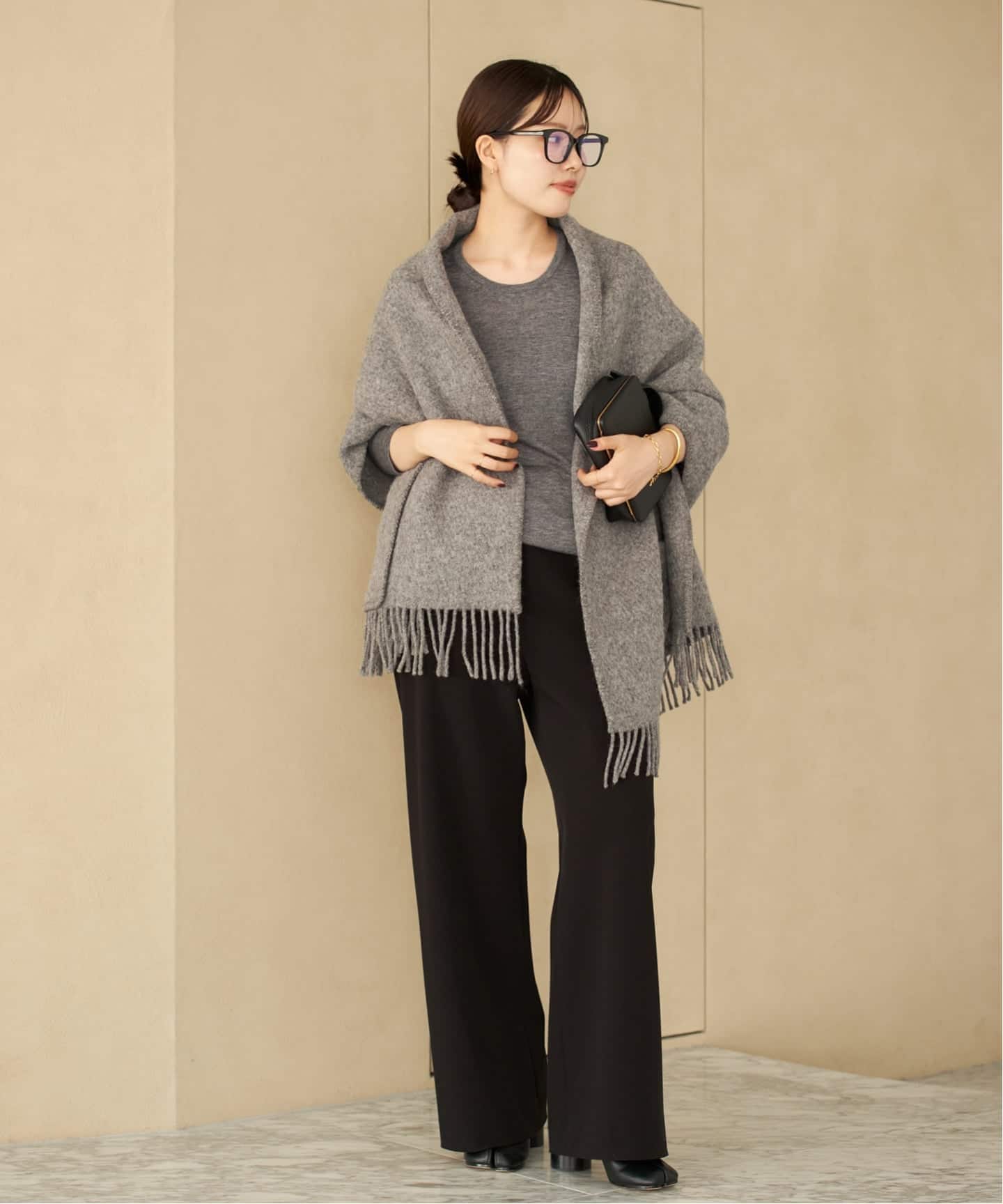 ■plage■ラブアンカンクリ■PocketShawlUniショール■ストール■ LAPUAN KANKURIT/ラプアンカンクリ POCKET UNI ショール