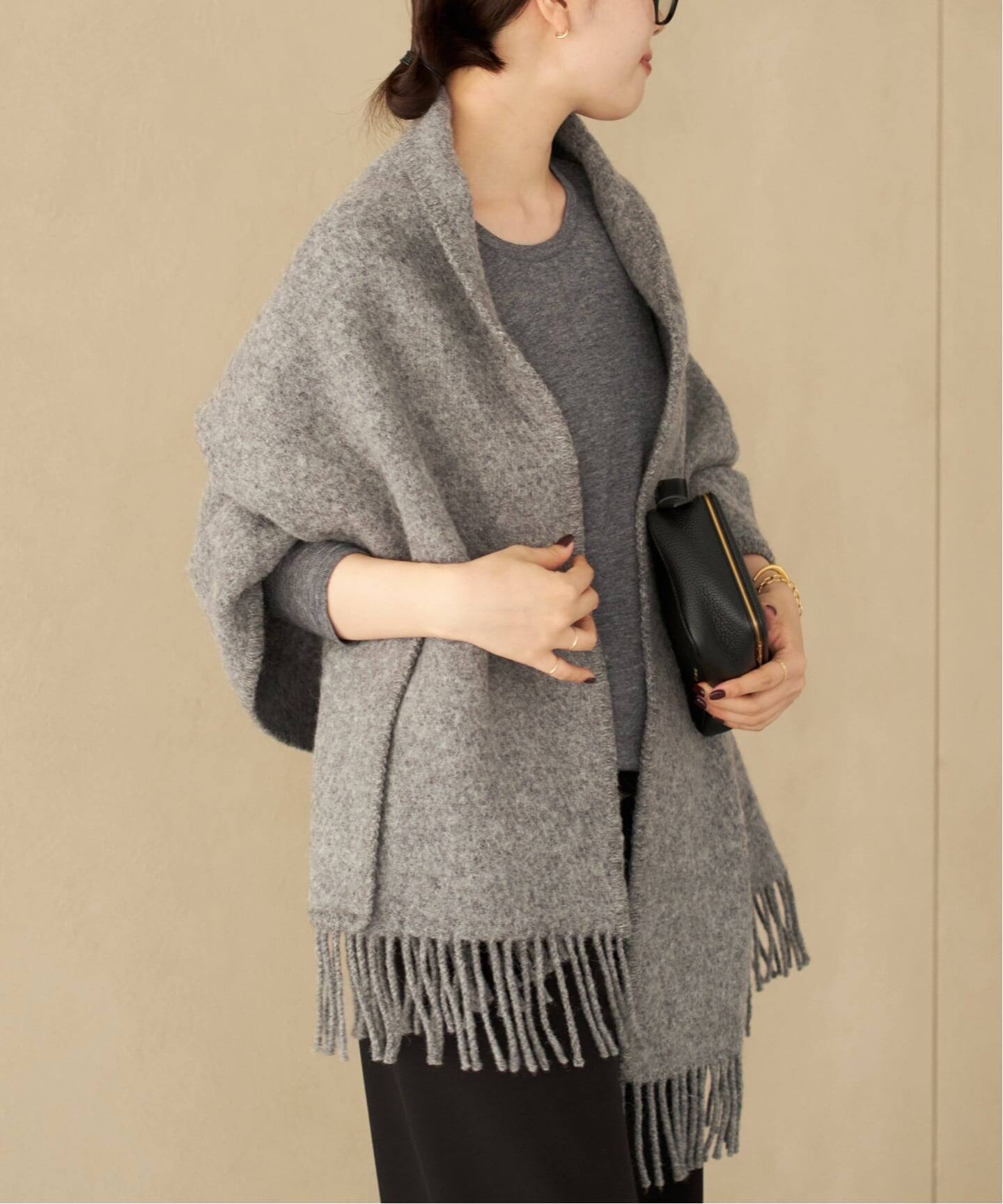 予約》LAPUAN KANKURIT / ラプアンカンクリ POCKET SHAWL UNI