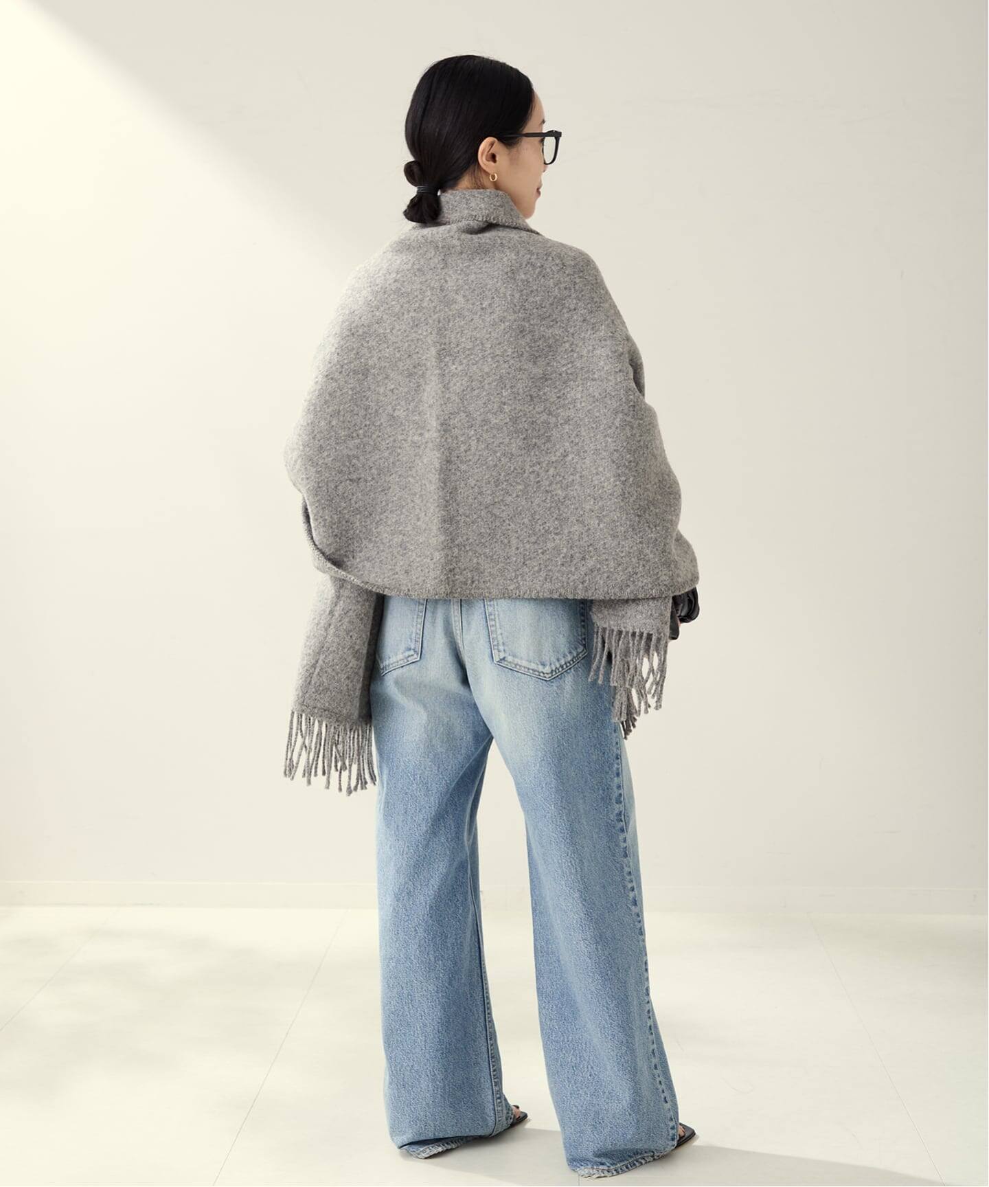 プラージュLAPUANKANKURIT POCKET UNIショール　ストール 予約》LAPUAN KANKURIT / ラプアンカンクリ POCKET SHAWL UNI