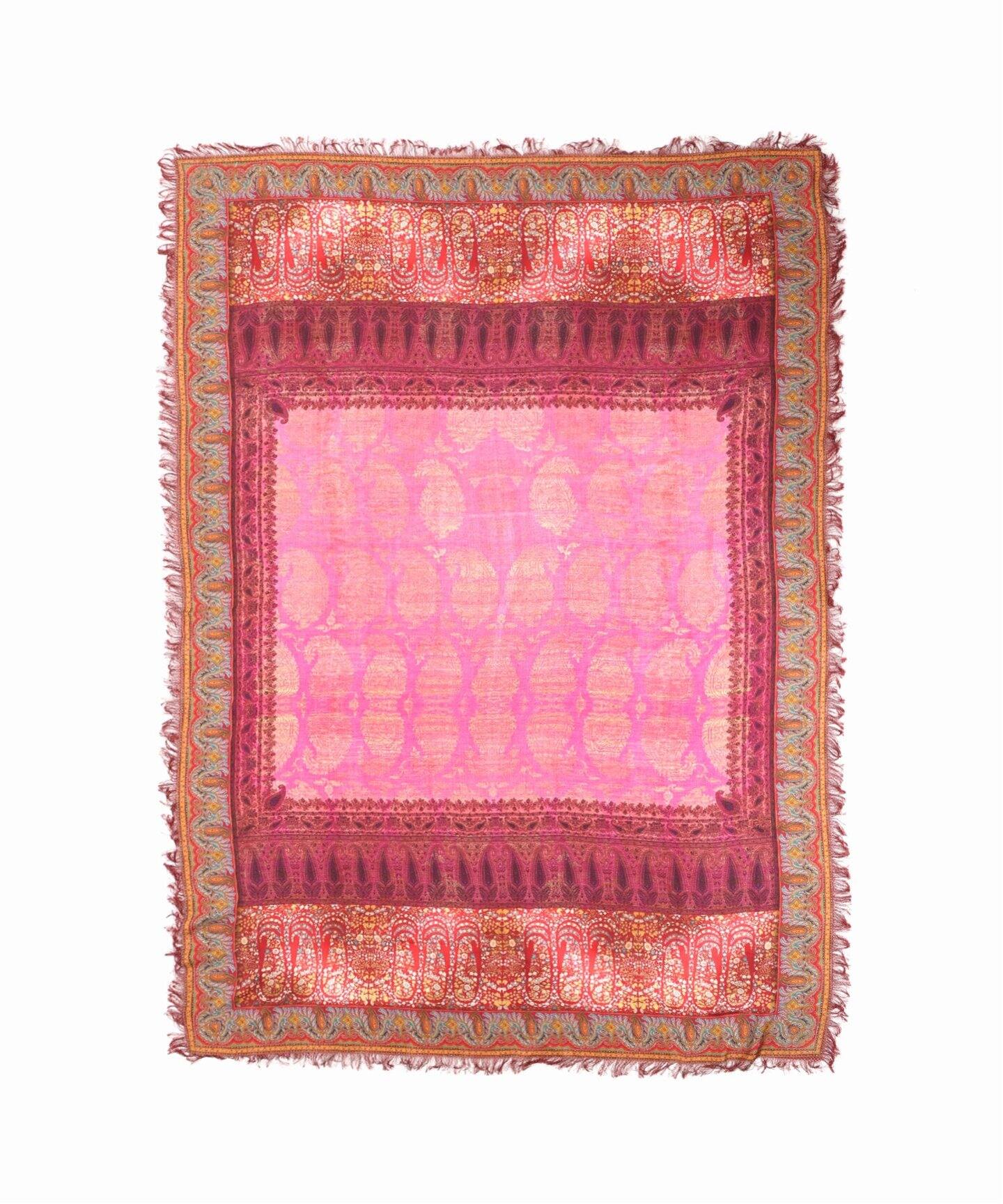 ピエールルイマシア　ストール　ヴェルメイユパーイエナ　シルク PIERRE LOUIS MASCIA （ピエールルイマーシャ）Stole 135x195cm