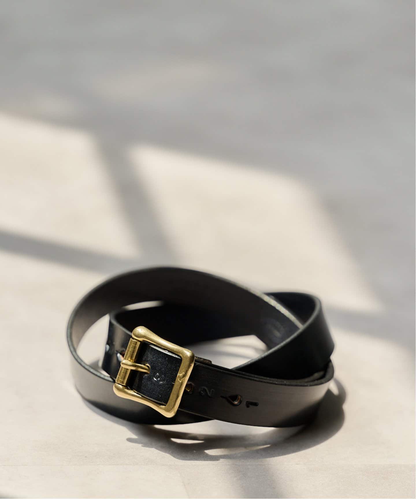 MASTER＆Co. NUMBERING Lether belt（ベルト）｜BOICE FROM