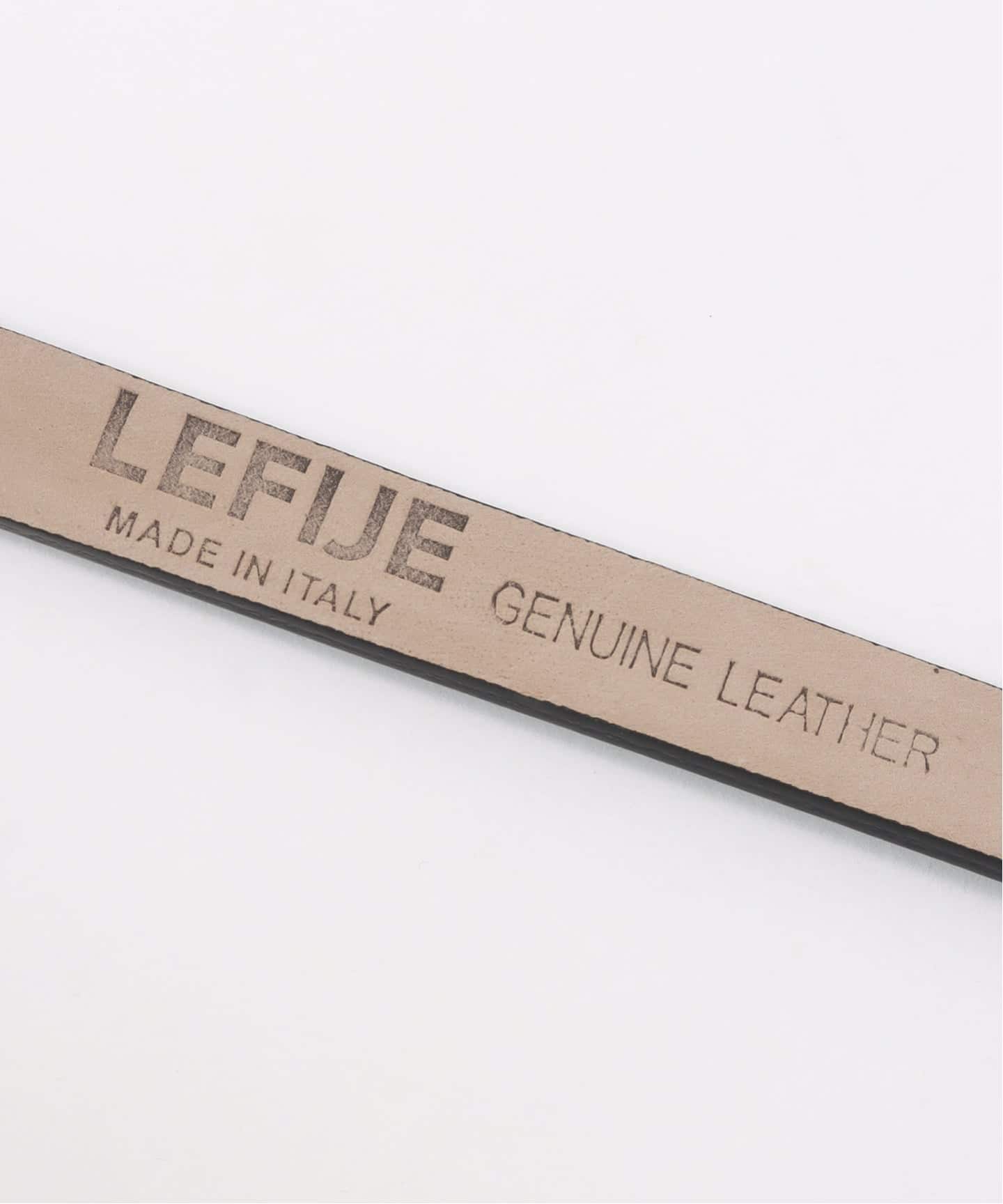 LEFIJE/レフィエ ラウンドバックル スリムベルト（ベルト）｜La