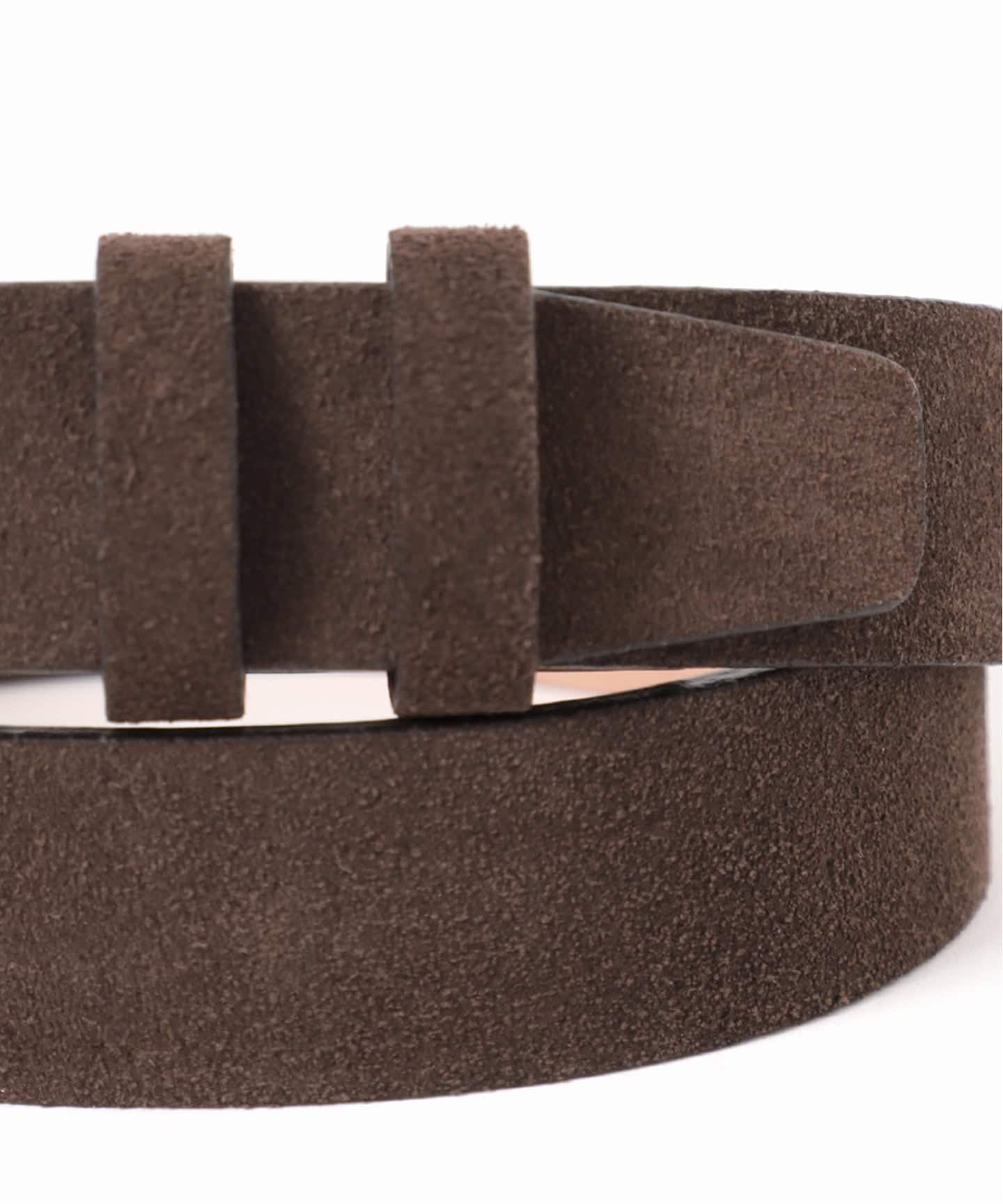 LEFIJE/レフィエ ラウンドバックルベルト スエード（ベルト）｜Spick