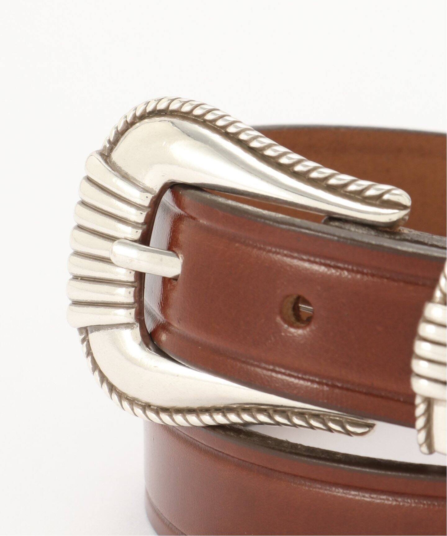 TORY LEATHER/トリーレザー 3-PIECE Silver Buckle Belt（ベルト