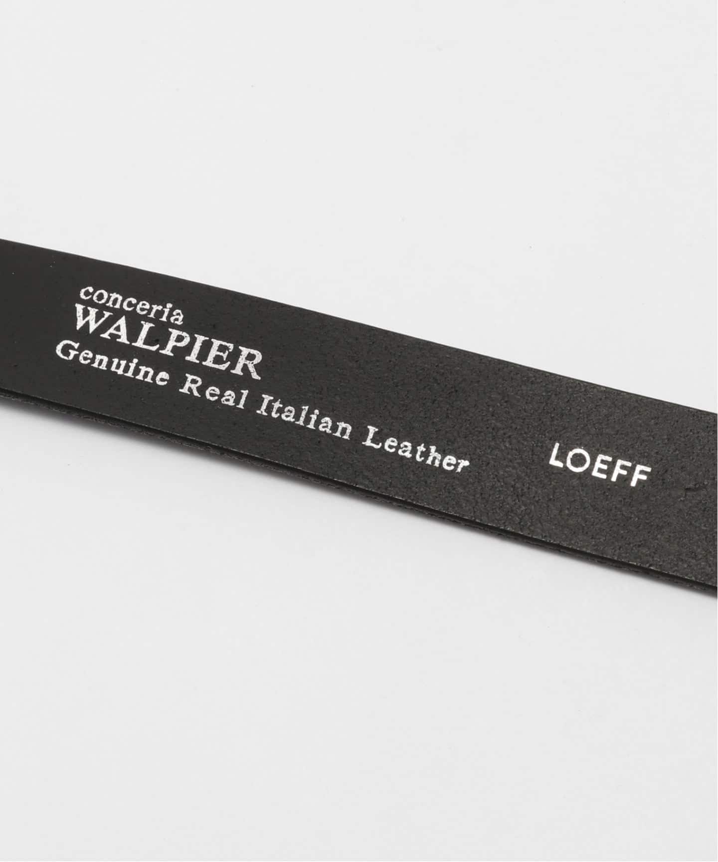 【新品未使用品】LOEFF ロエフ　ベルト LOEFF/ロエフ SQ/BKL LTR ベルト（ベルト）｜FRAMeWORK
