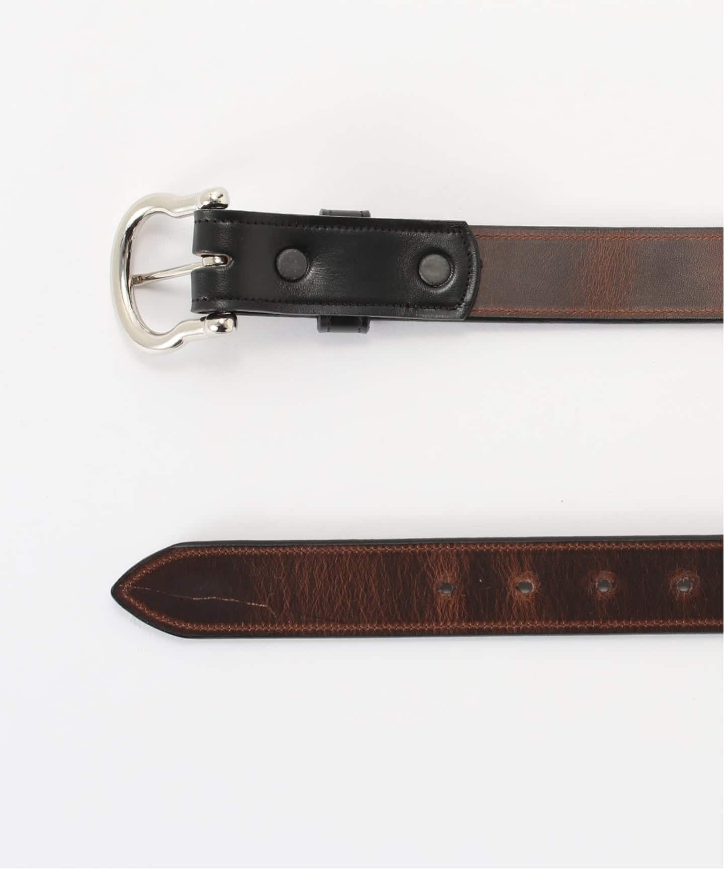 新品　FRAMeWORK TORY LEATHER ベルト茶　32 USA製 TORY LEATHER(トリーレザー) EQUESTRIAN INSPIRED BELT MADE IN USA