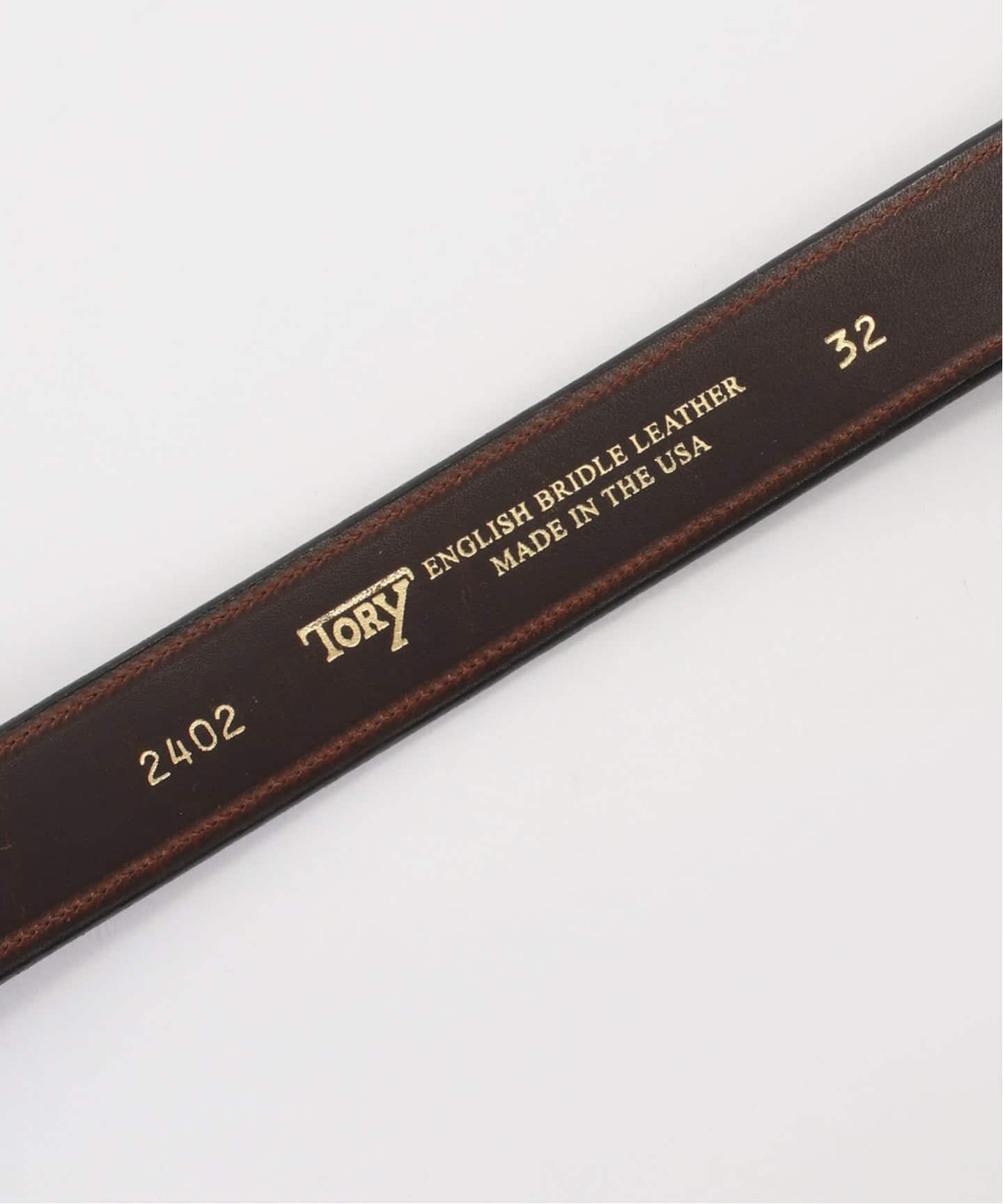 TORY LEATHER/トリーレザー Double and stitch ベルト（ベルト