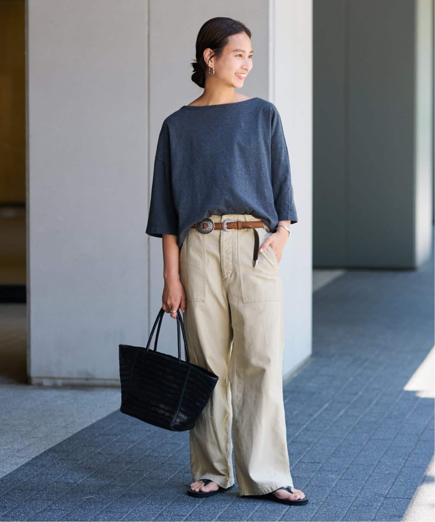 小物 puntovita Concho leather belt AP STUDIO｜【PUNTOVITA/プントヴィータ】CONCHO LEATHER BELT