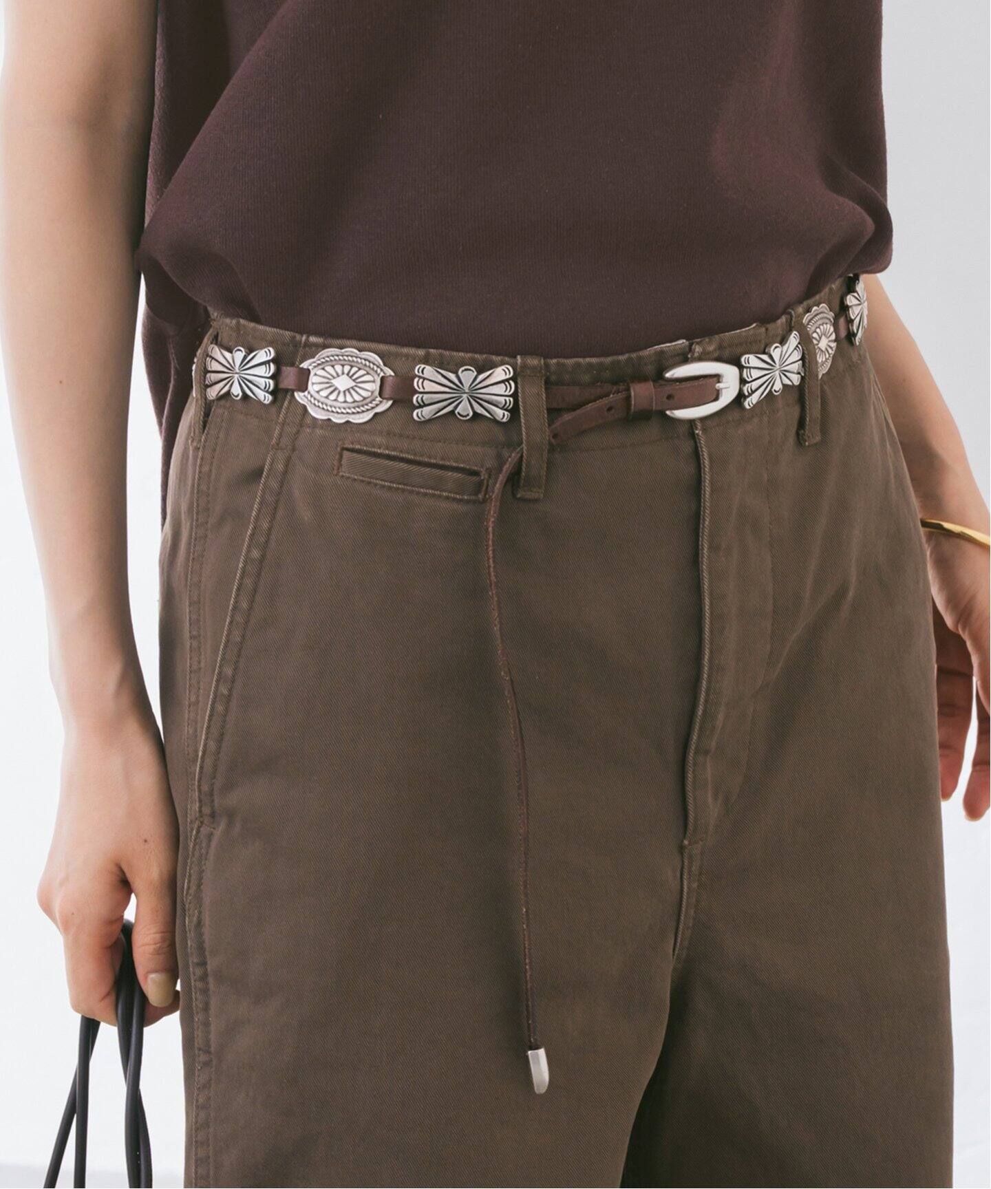 PUNTOVITA / プントヴィータ 別注CONCHO BELT（ベルト