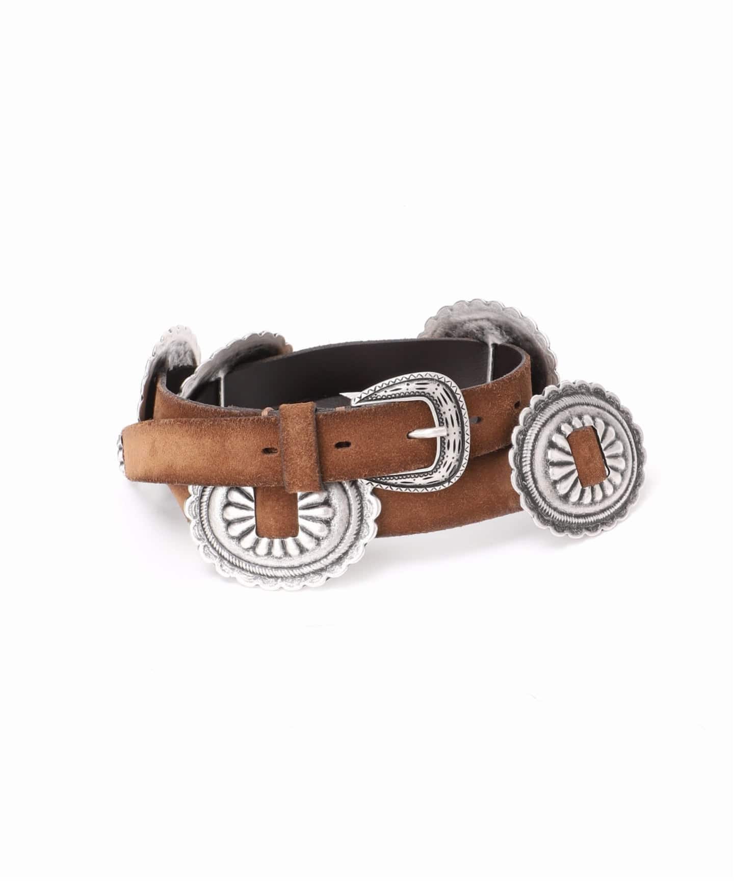 ≪追加≫PUNTOVITA/プントヴィータ CONCHO BELT BIG 2（ベルト