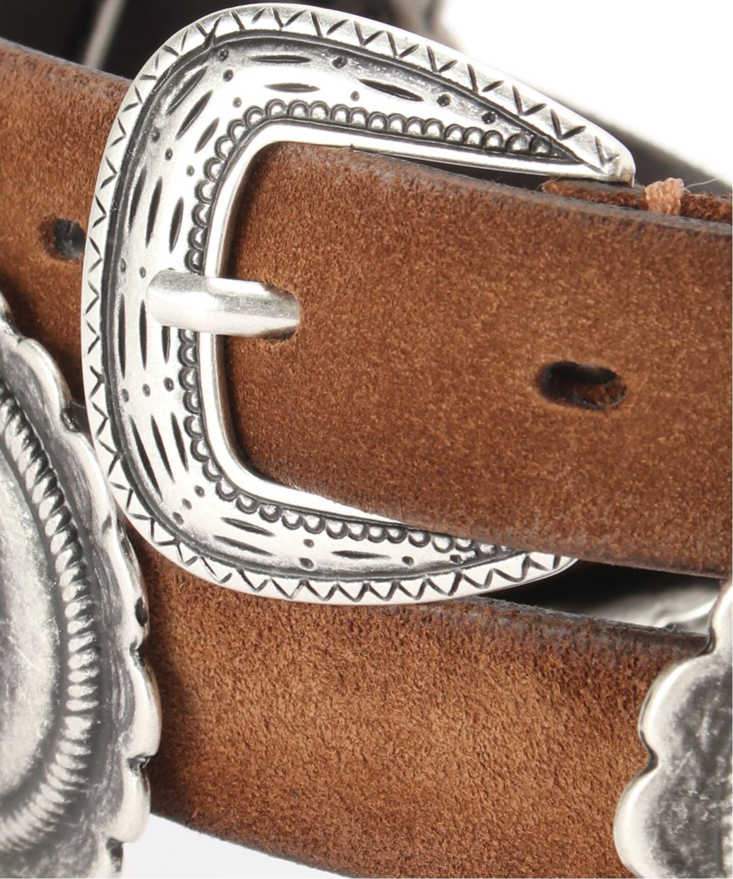 ≪追加≫PUNTOVITA/プントヴィータ CONCHO BELT BIG 2（ベルト