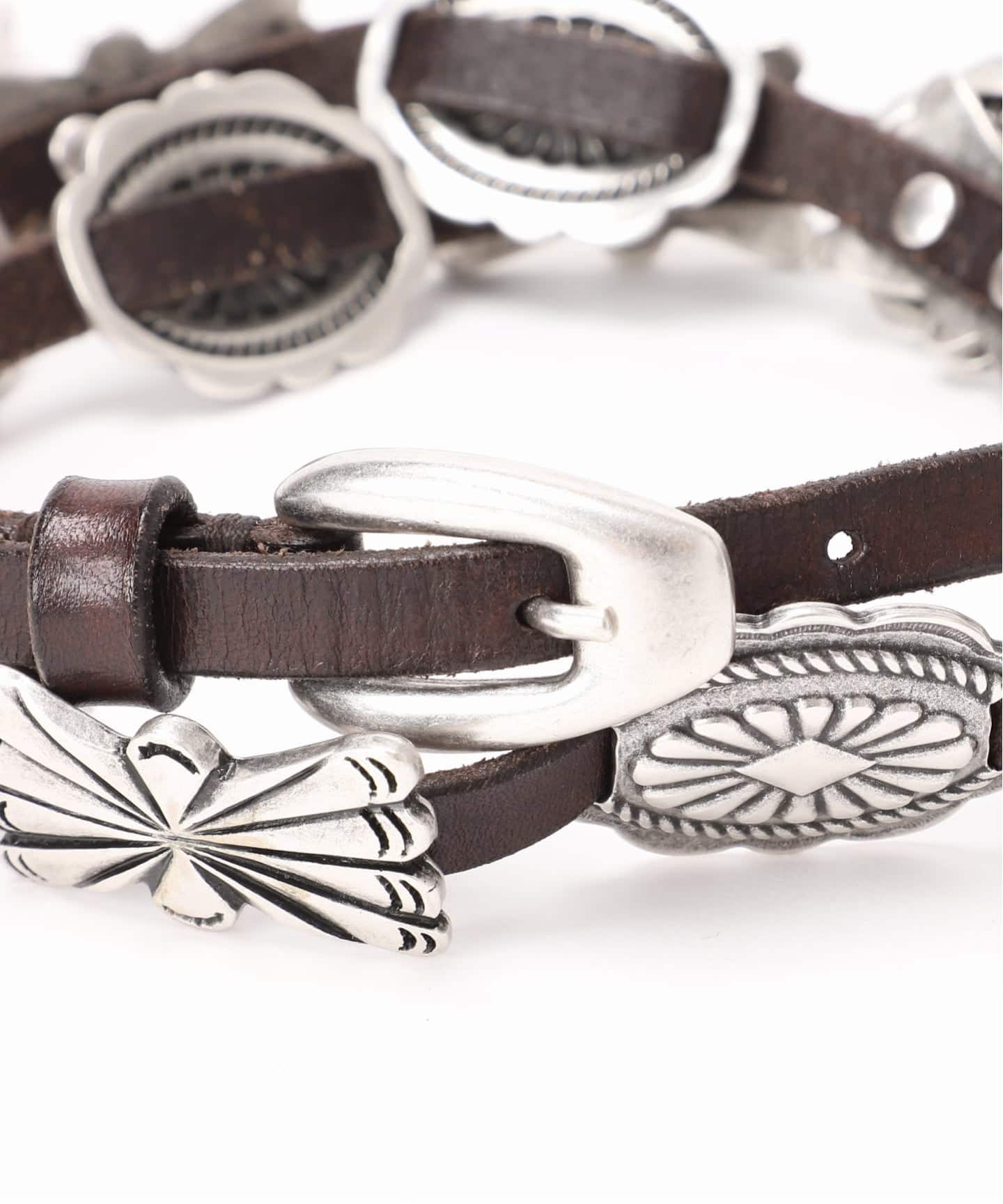 Puntovita コンチョベルト 茶 ガリャルダガランテ、ベイクルーズ