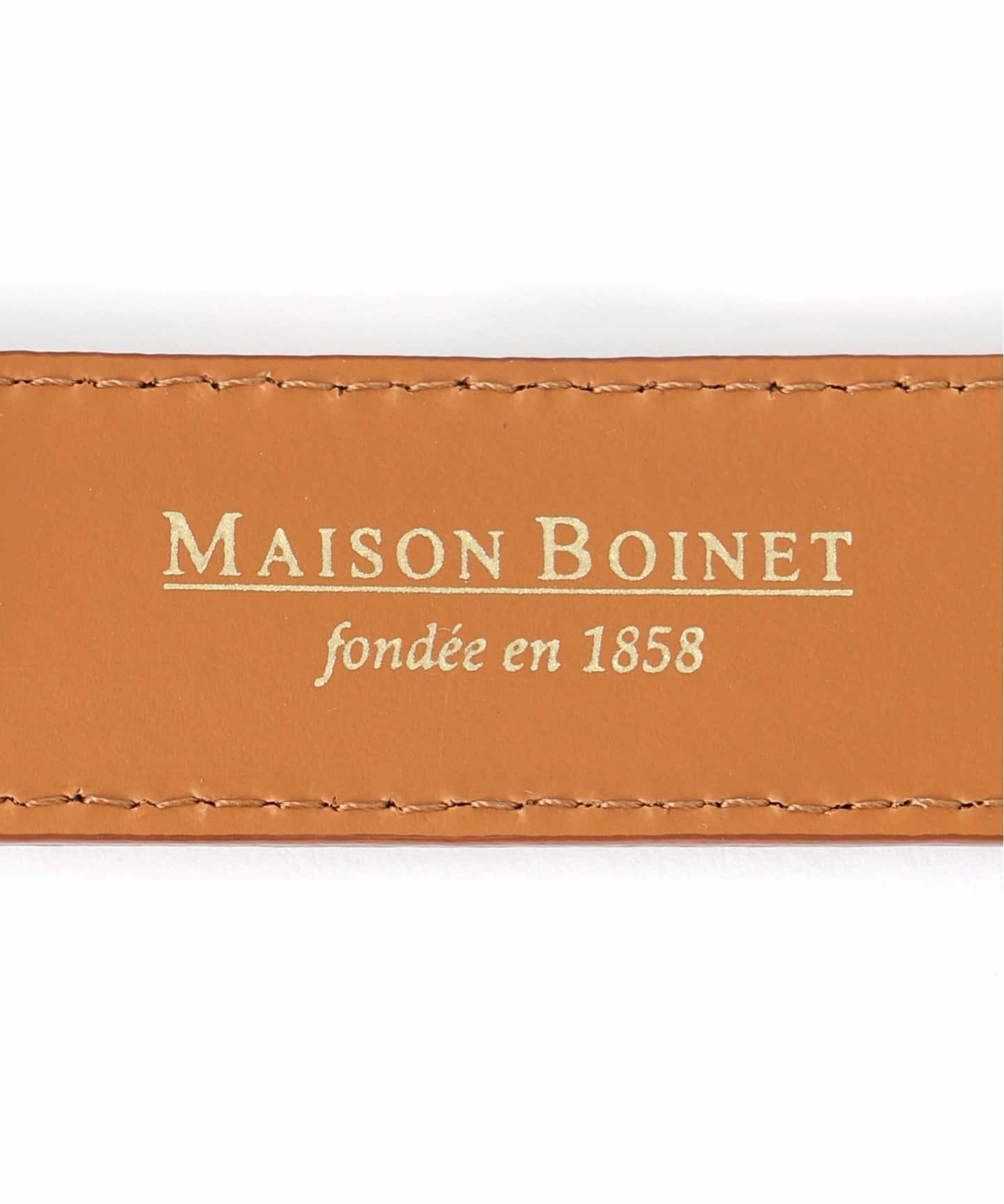 MAISON BOINET スクエアバックルレザーベルト MAISON BOINET スクエアバックルベルト｜トゥモローランド 公式通販