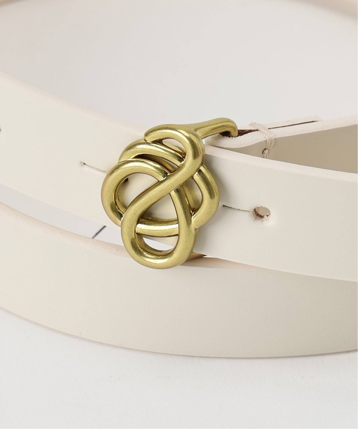 BY MALENE BIRGER/バイマレーネビルガー ベルト(ホワイト)（ベルト