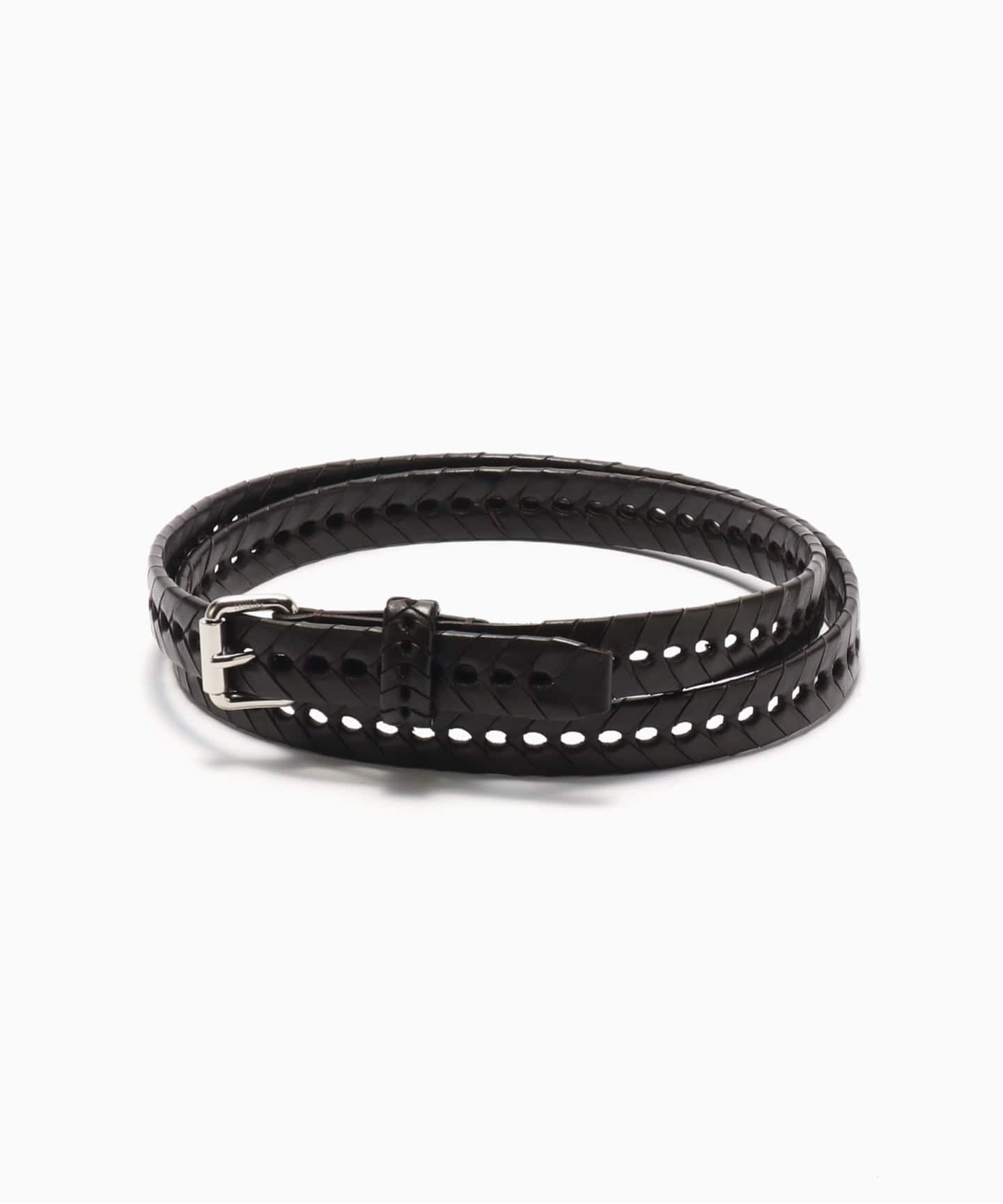 【関税込み】LEMAIRE ブラウン Braided 20 ベルト LEMAIRE Braided Belt | Brown | FARFETCH