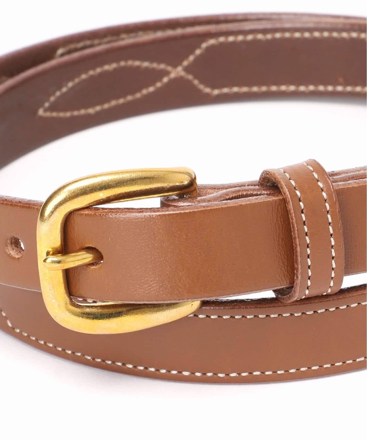 TORY LEATHER トリーレザー STITCHED BELT 楽天市場】YUKETEN×Tory Leather / 1”Triple Stitched Belt