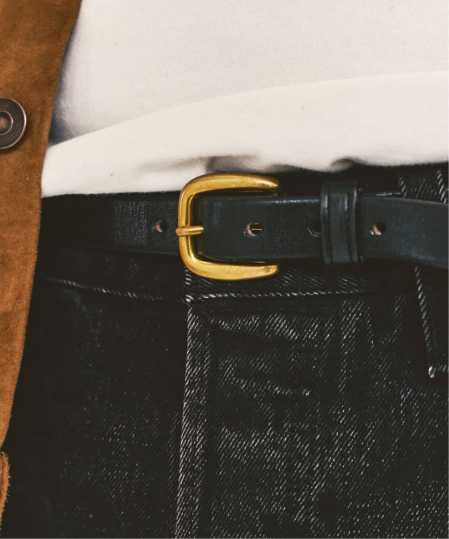 TORY LEATHER / トリーレザー 417別注 3/4inch REPEATED STITCH