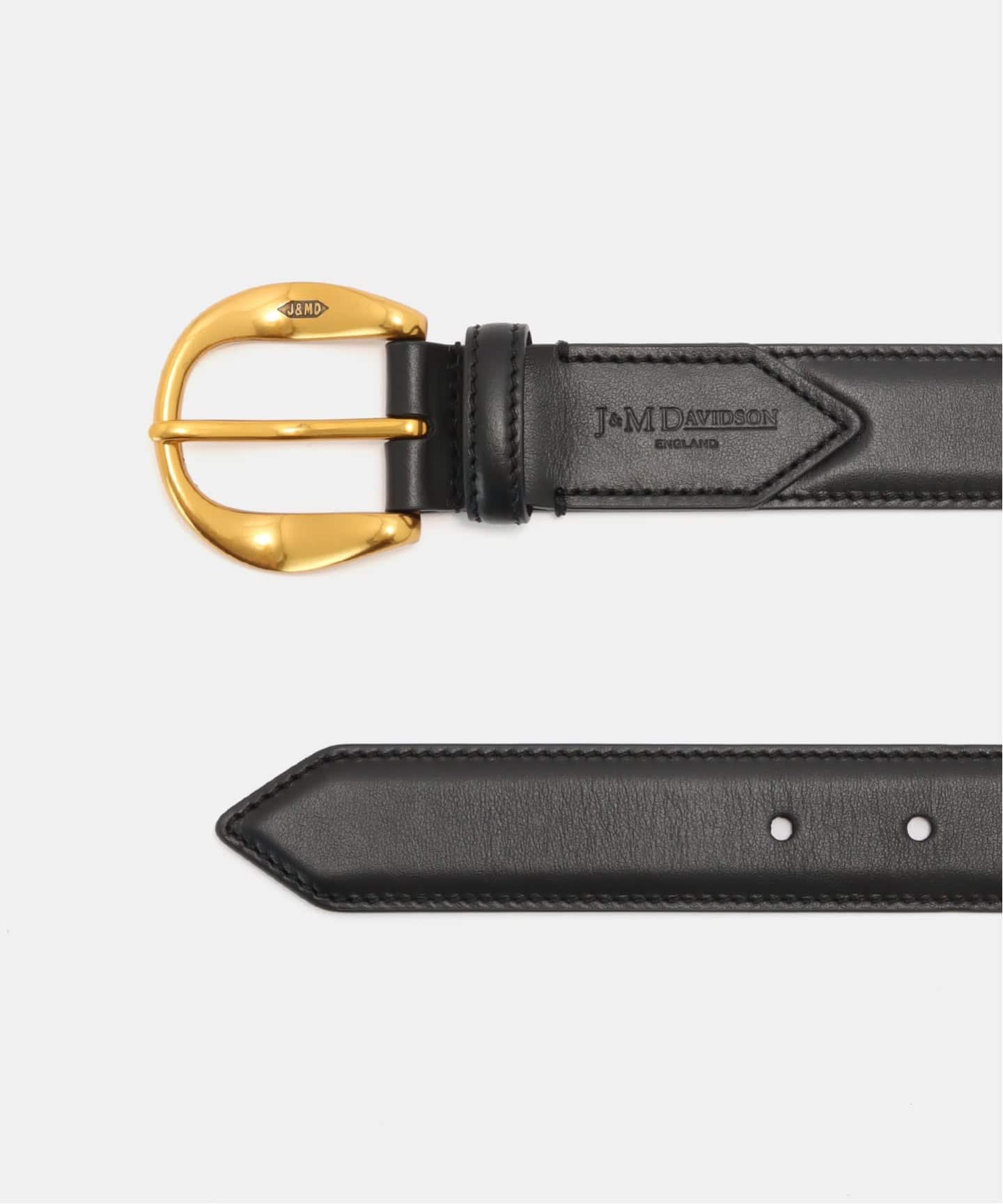 J&M DAVIDSON / ジェイ＆エム デヴィッドソン】DISK BUCKLE BELT