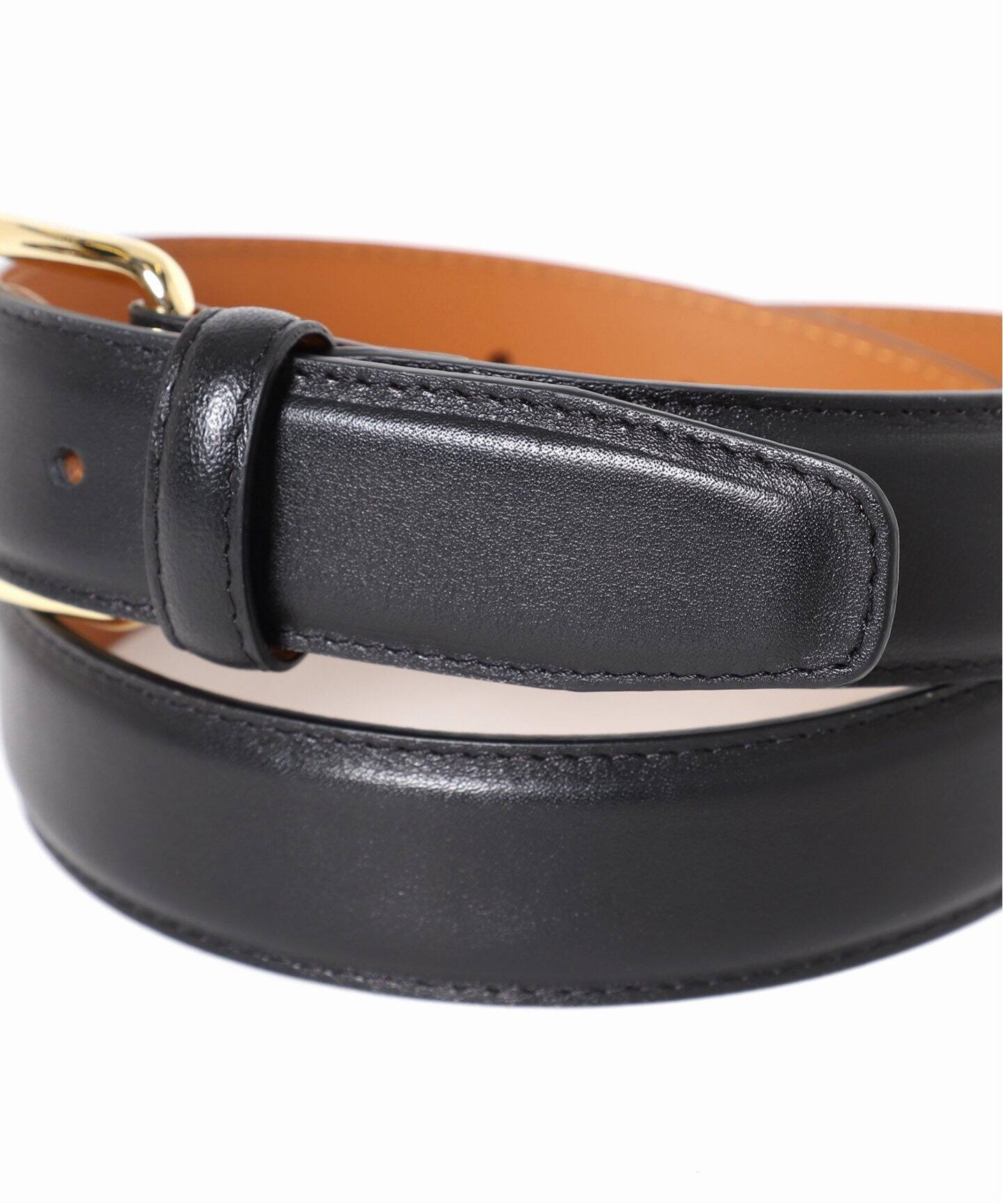 追加5》【MAISON BOINET/メゾンボワネ】30MM BELT IN NAPPA LEATHER 
