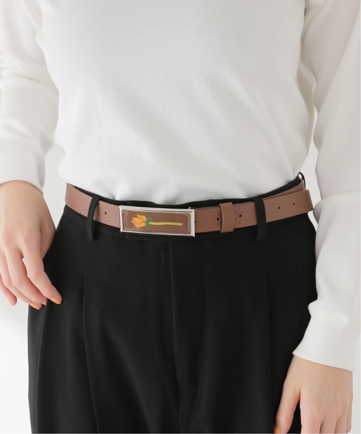 TOGA トーガ　レディースベルト TOGA ベルト TOGA TOO Motif leather belt レディース