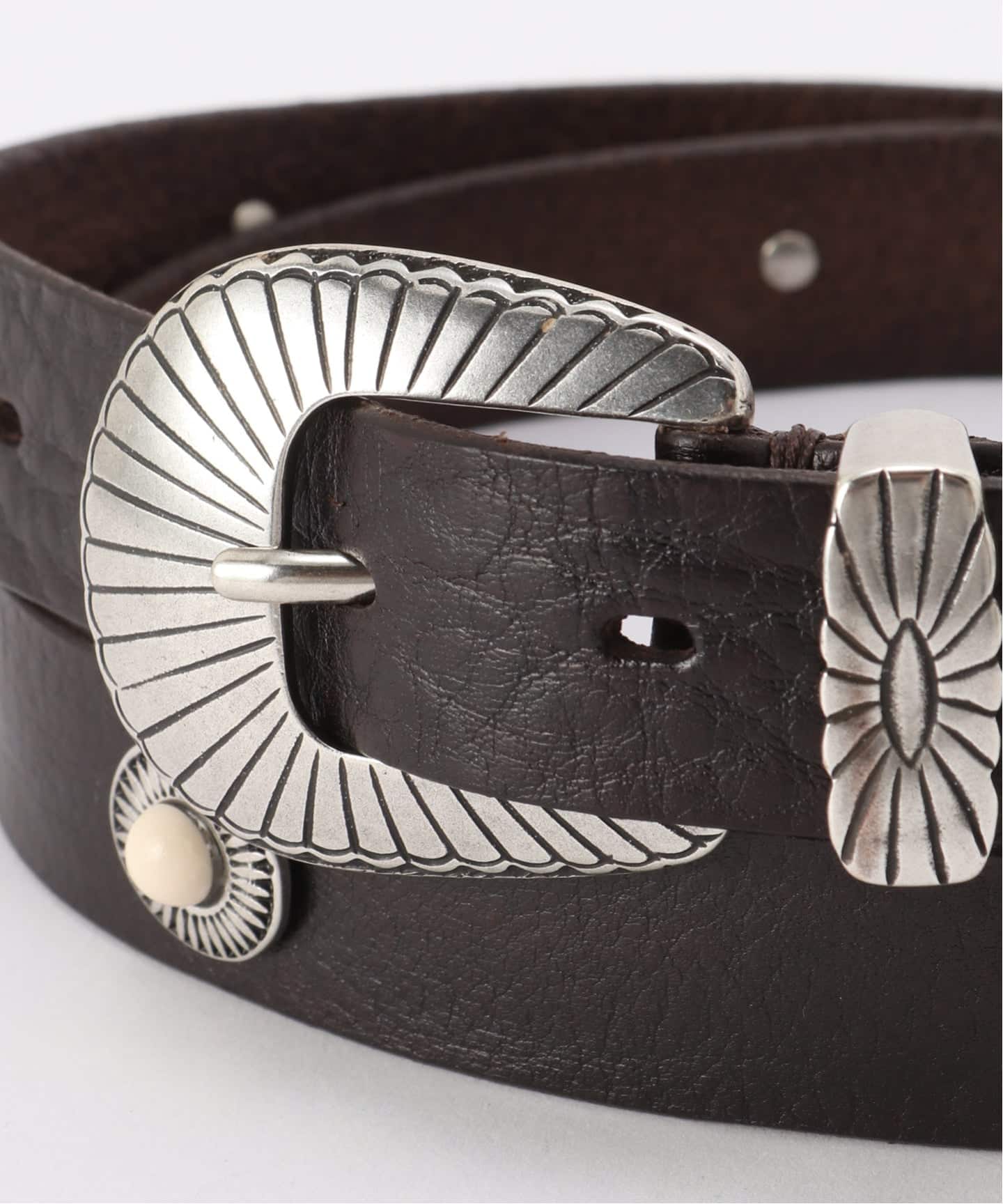 小物 puntovita Concho leather belt PUNTOVITA】CONCHO BELT（ベルト）｜journal standard luxe