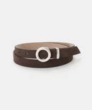 【LEFIJE/レフィエ】 スウェードマルバックルベルト