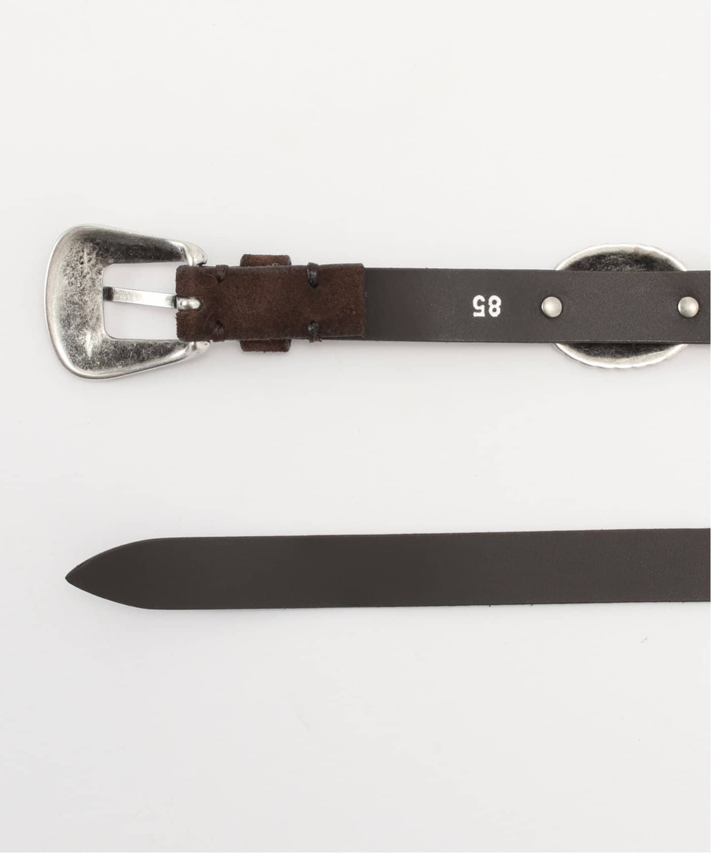 小物 puntovita Concho leather belt PUNTOVITA/プントヴィータ】CONCHO BELT（ベルト）｜Deuxieme