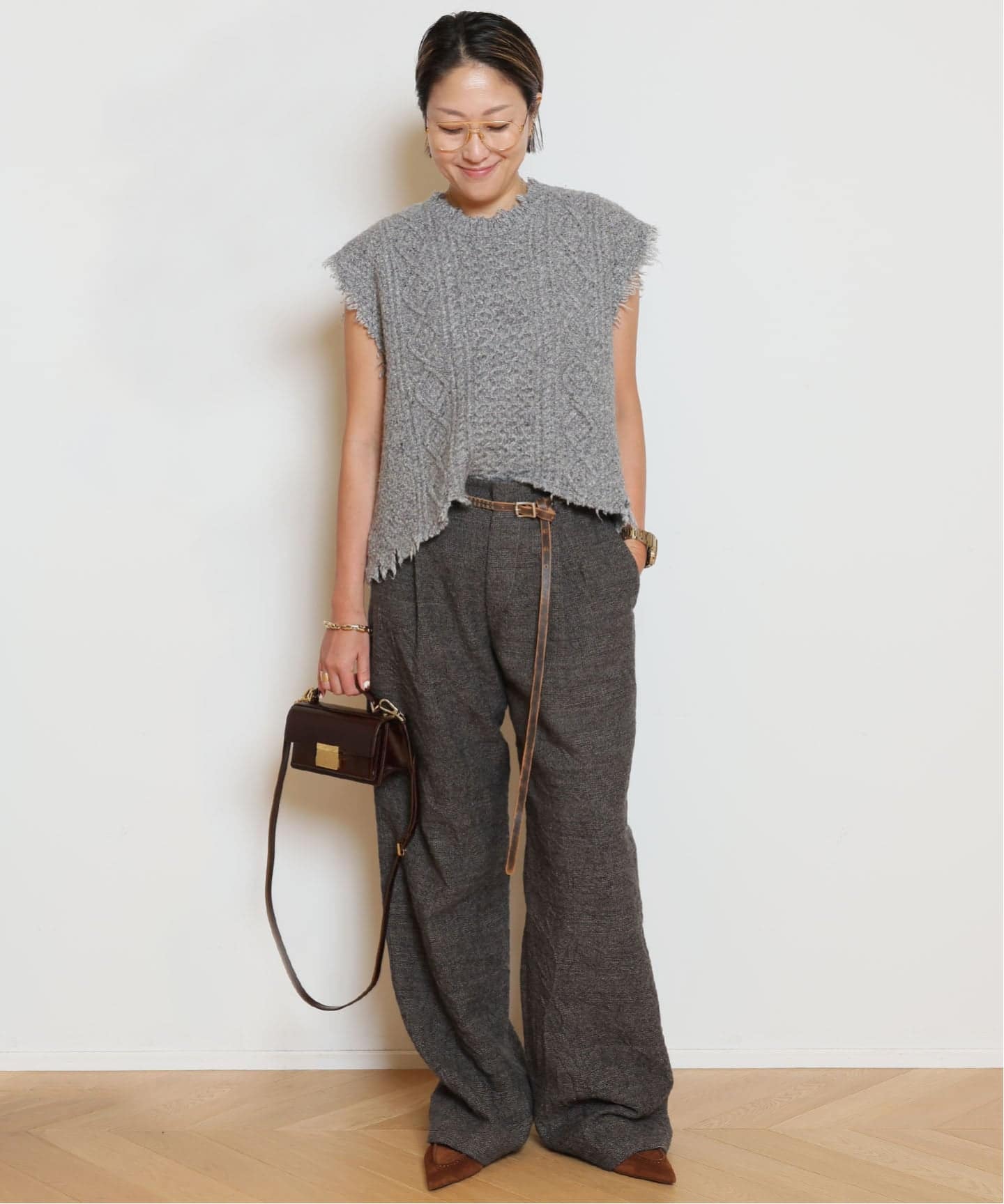 R13/アールサーティーン】STUDDED SKINNY ベルト（ベルト