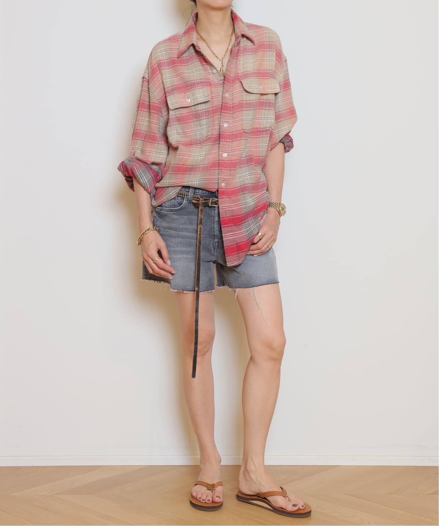 R13/アールサーティーン】STUDDED SKINNY ベルト（ベルト