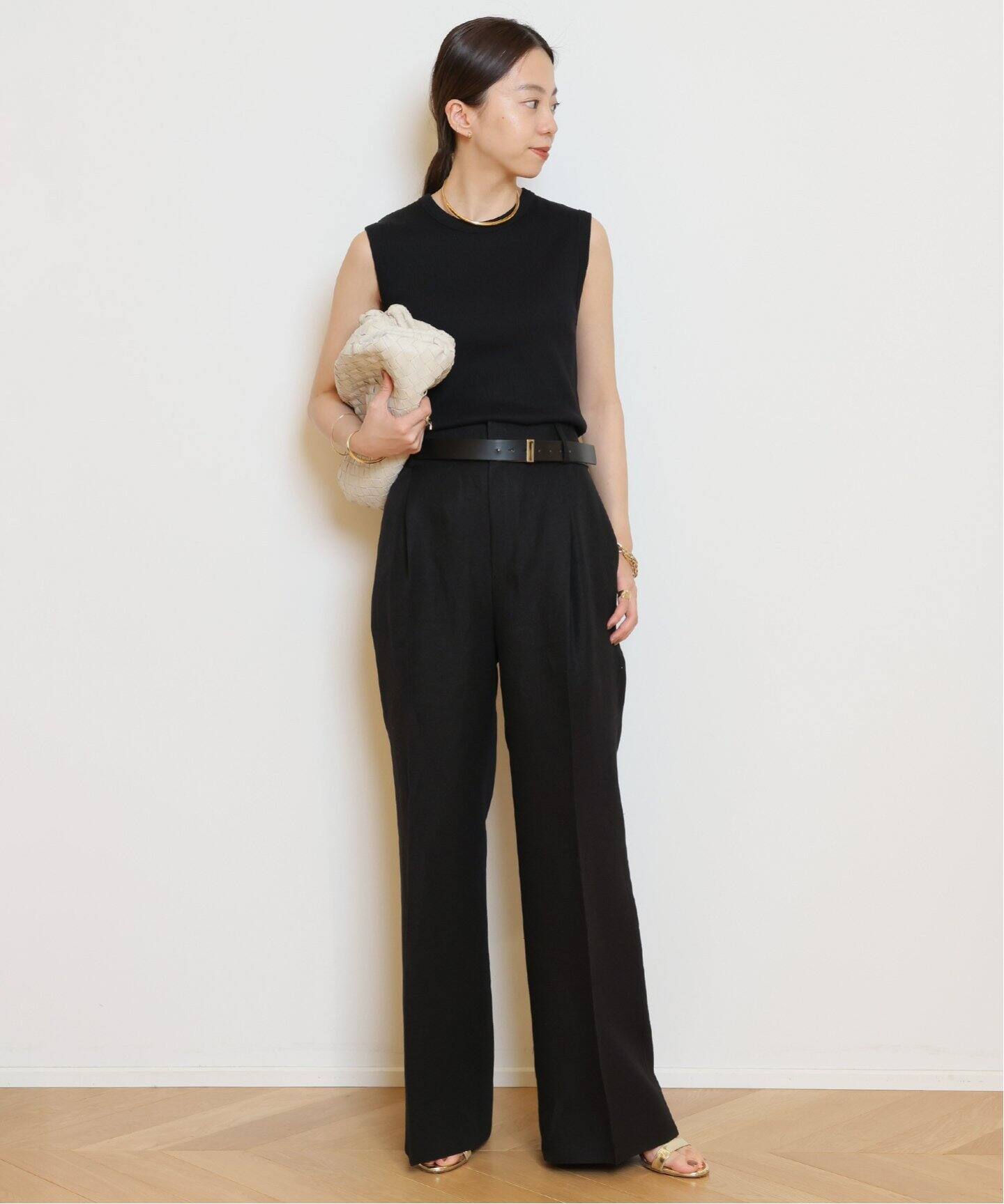 MAISON BOINET/メゾンボアネ】GOLD BUCKLE BELT（ベルト）｜MUSE