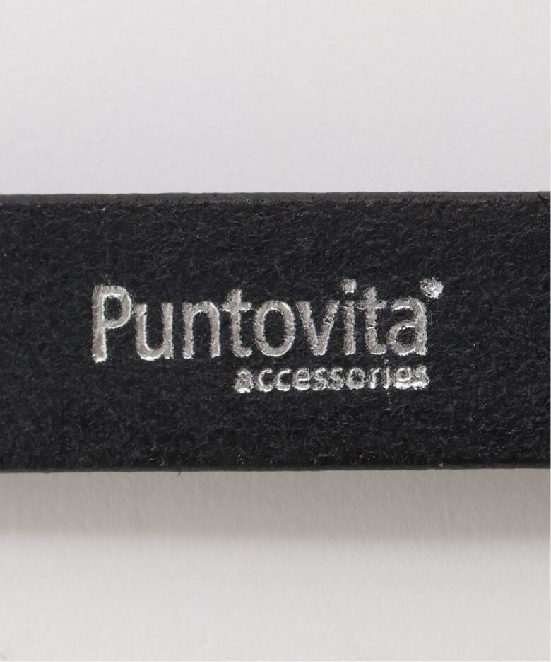PUNTOVITA/プントヴィータ】 BLACK CONCHO BELT（ベルト）｜L  