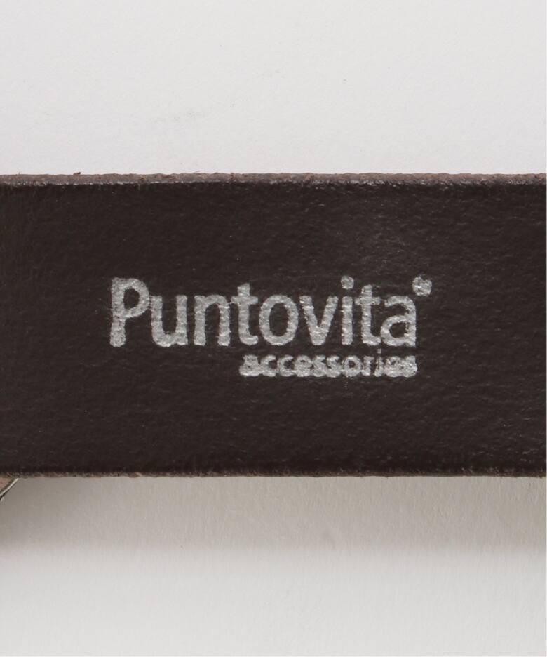 PUNTOVITA/プントヴィータ】 BROWN CONCHO BELT（ベルト）｜L 