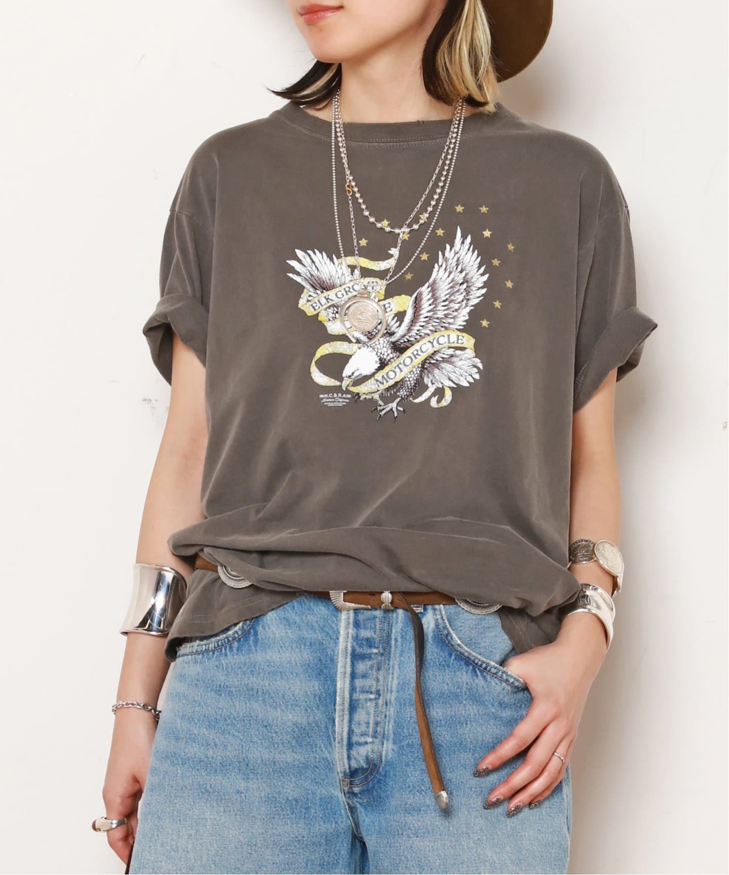 ミューズ　プントヴィータ　CONCHOベルト(SUEDE) PUNTOVITA/プントヴィータ】CONCHO ベルト（SUEDE）（ベルト