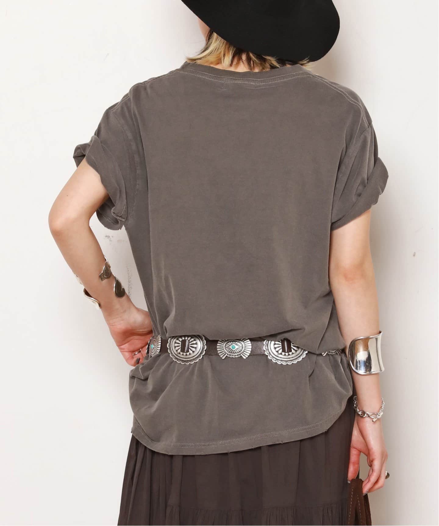 小物 puntovita Concho leather belt PUNTOVITA/プントヴィータ】CONCHO LEATHER BELT（ベルト）｜AP