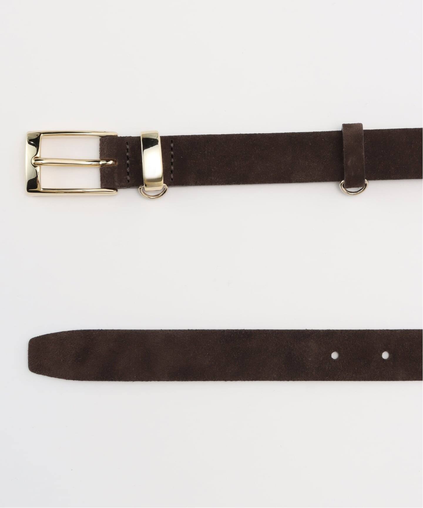 LEFIJE/レフィエ】別注2wayチェーンスエードベルト（ベルト