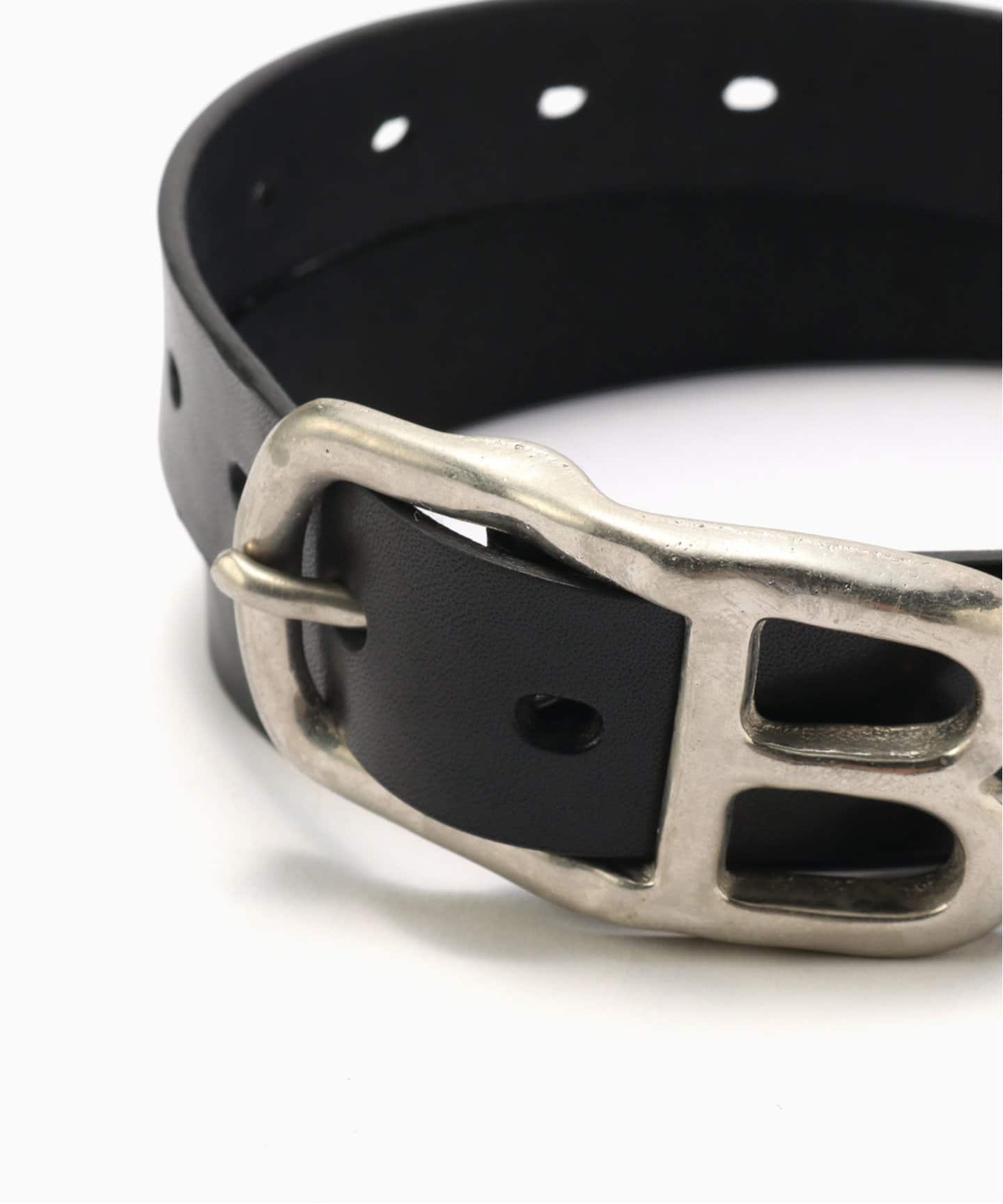 小物 doublet DB BUCKLE BELT DARKBROWN ダブレット doublet DB Buckle Belt （Black） -FASCINATE