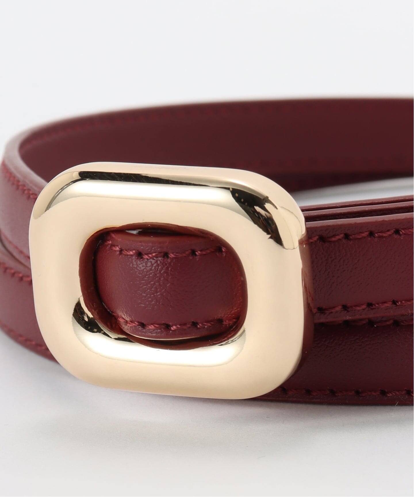 ゴールドバックル細ベルト（ベルト）｜B.C STOCK（ベーセーストック