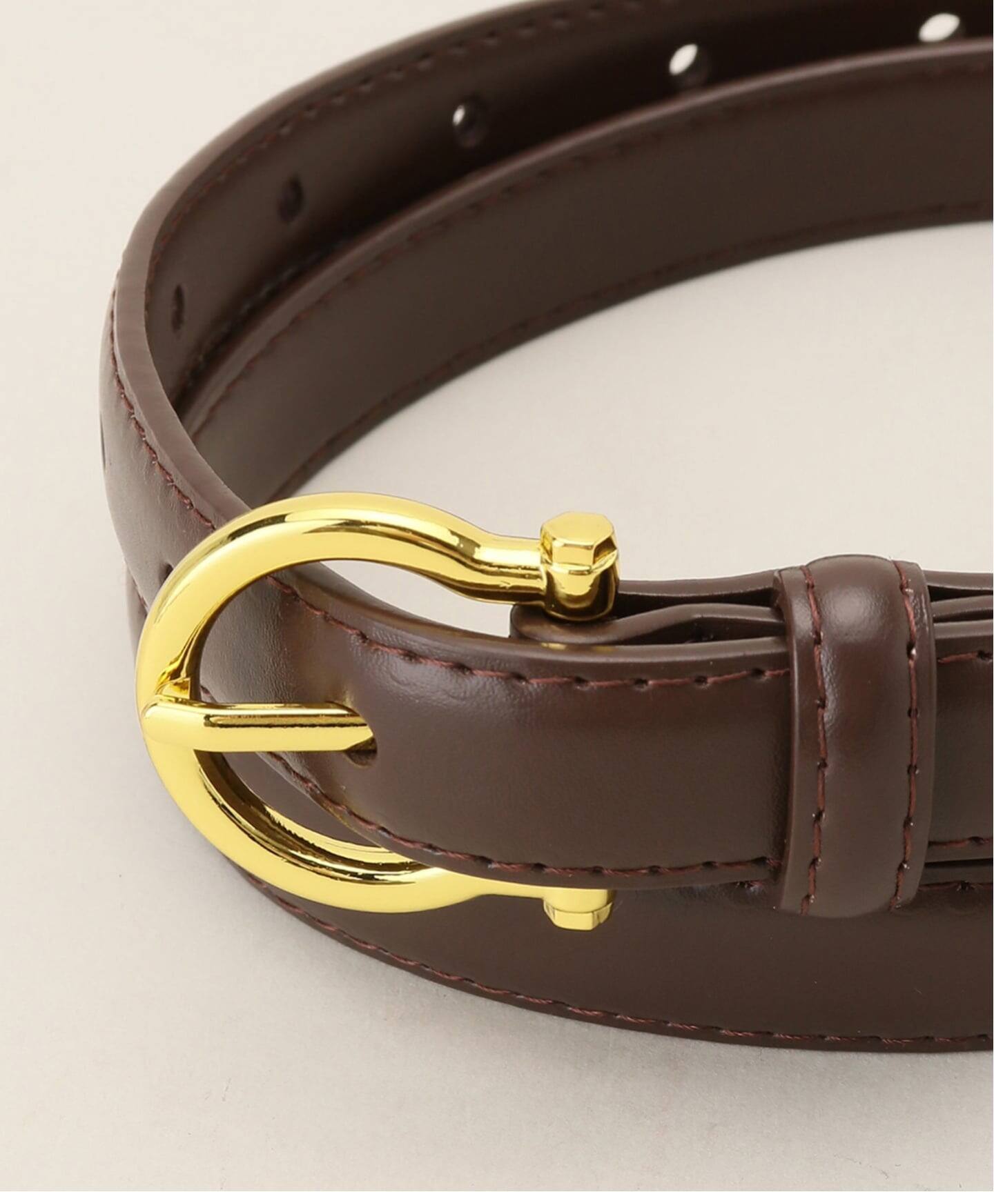 Deuxieme Classe◆MAISON BOINETゴールドバックルベルト MAISON BOINET ゴールドバックルベルト｜トゥモローランド 公式通販