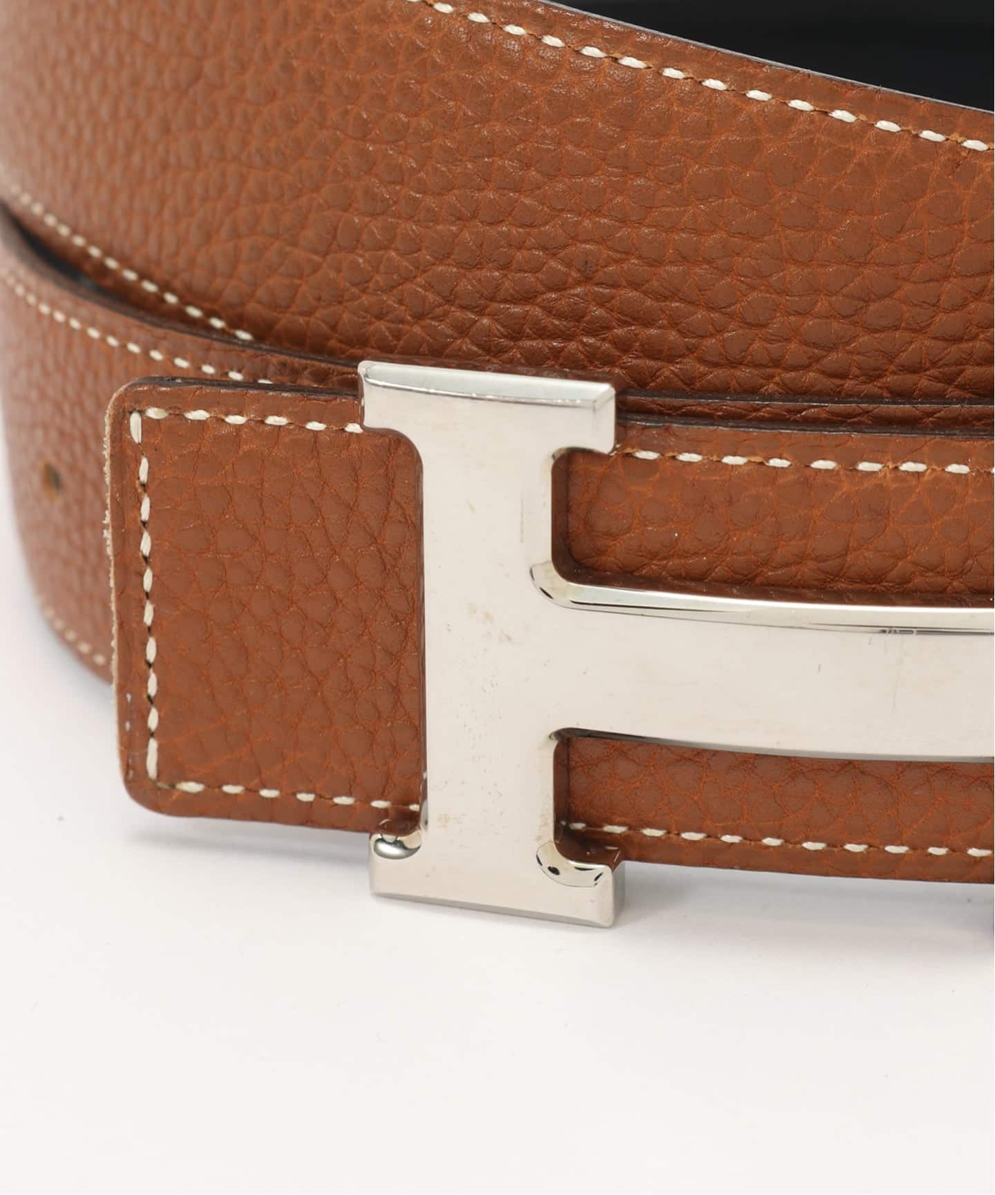 [HERMES] H型バックル ベルト 42/105 HERMES - エルメス HERMES Hベルト ヴィンテージ バックルベルト