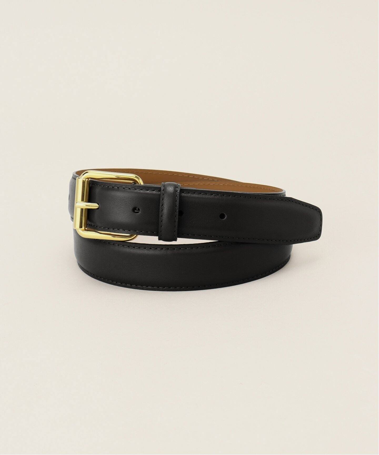 追加》MAISON BOINET/メゾンボワネ LETHER BELT ベルト 94146G（ベルト 